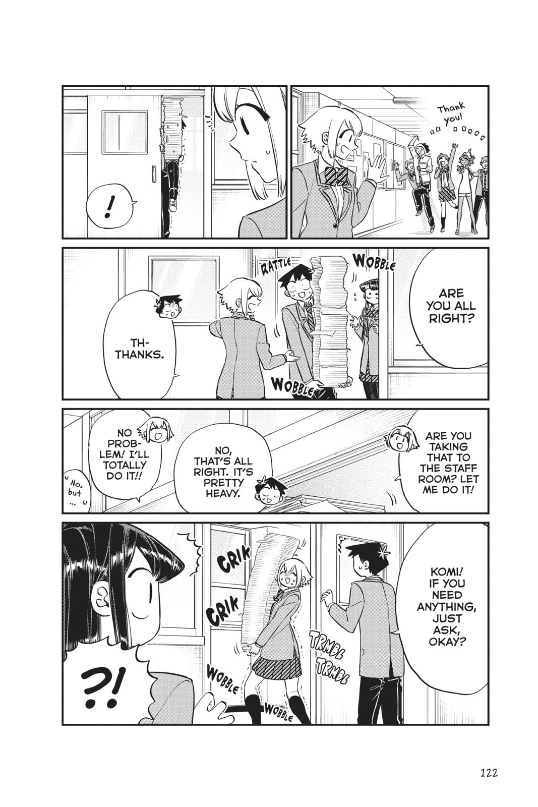 Komi Can’t Communicate Chapter 122