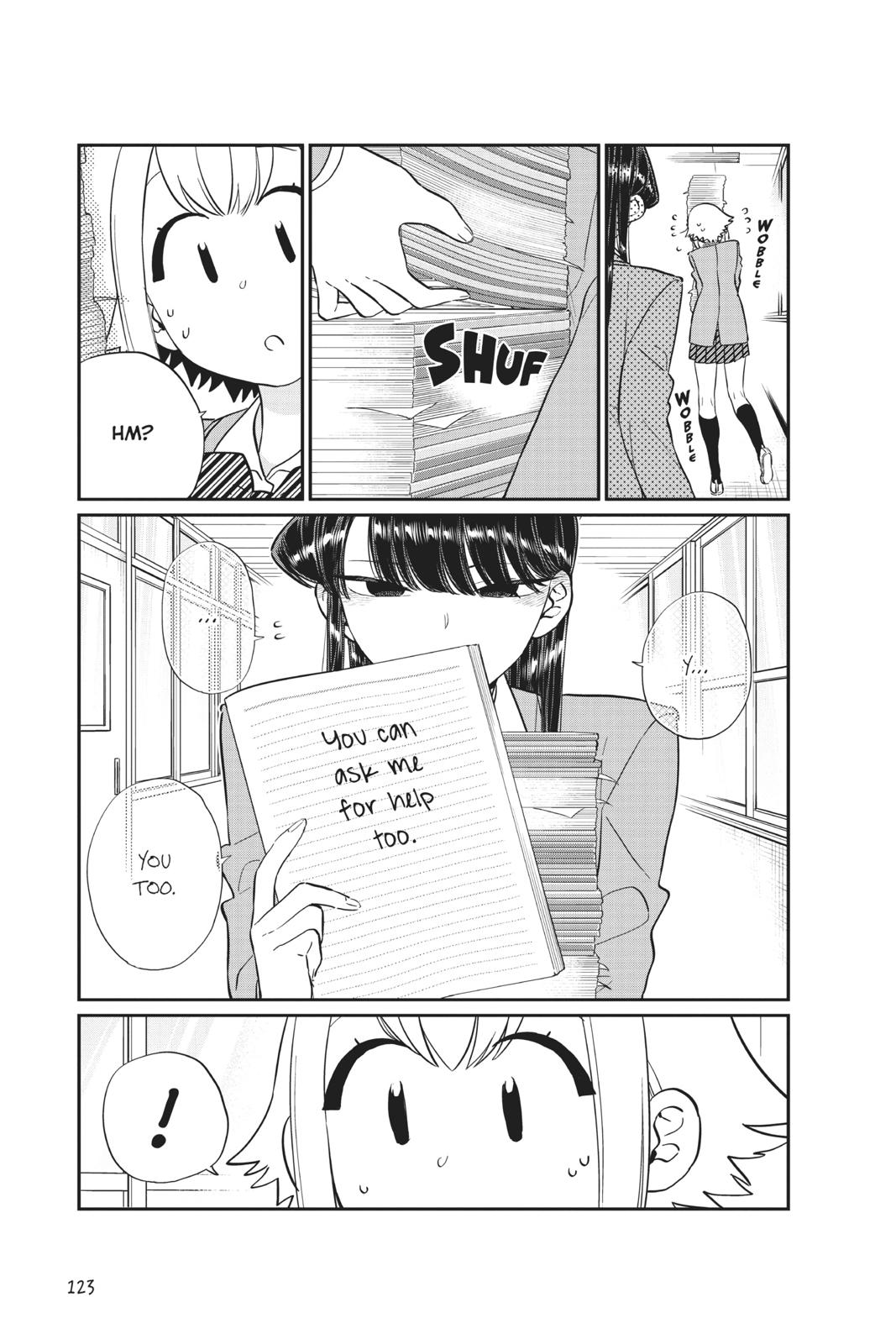 Komi Can’t Communicate Chapter 122