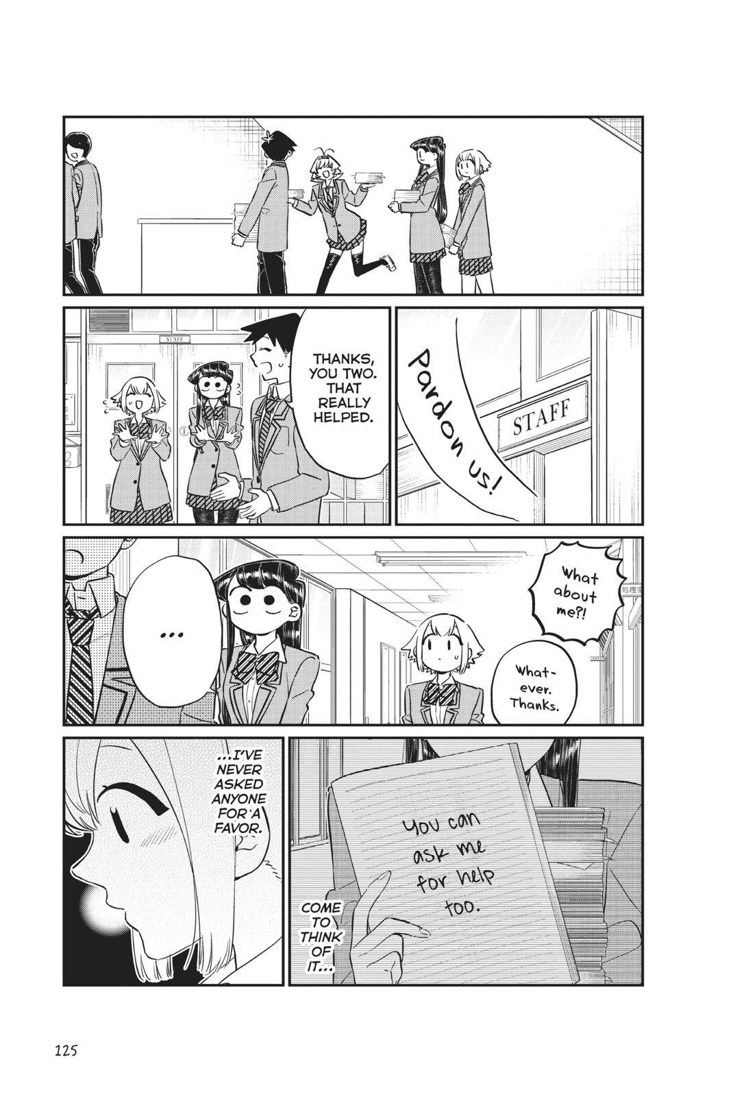 Komi Can’t Communicate Chapter 122