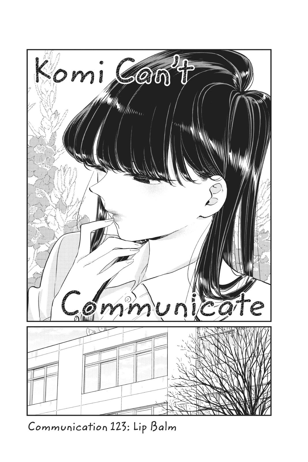Komi Can’t Communicate Chapter 123