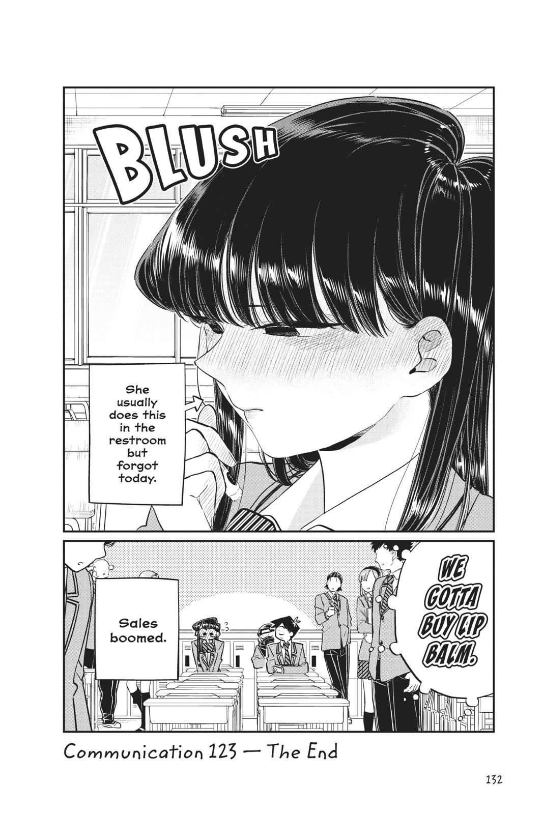 Komi Can’t Communicate Chapter 123
