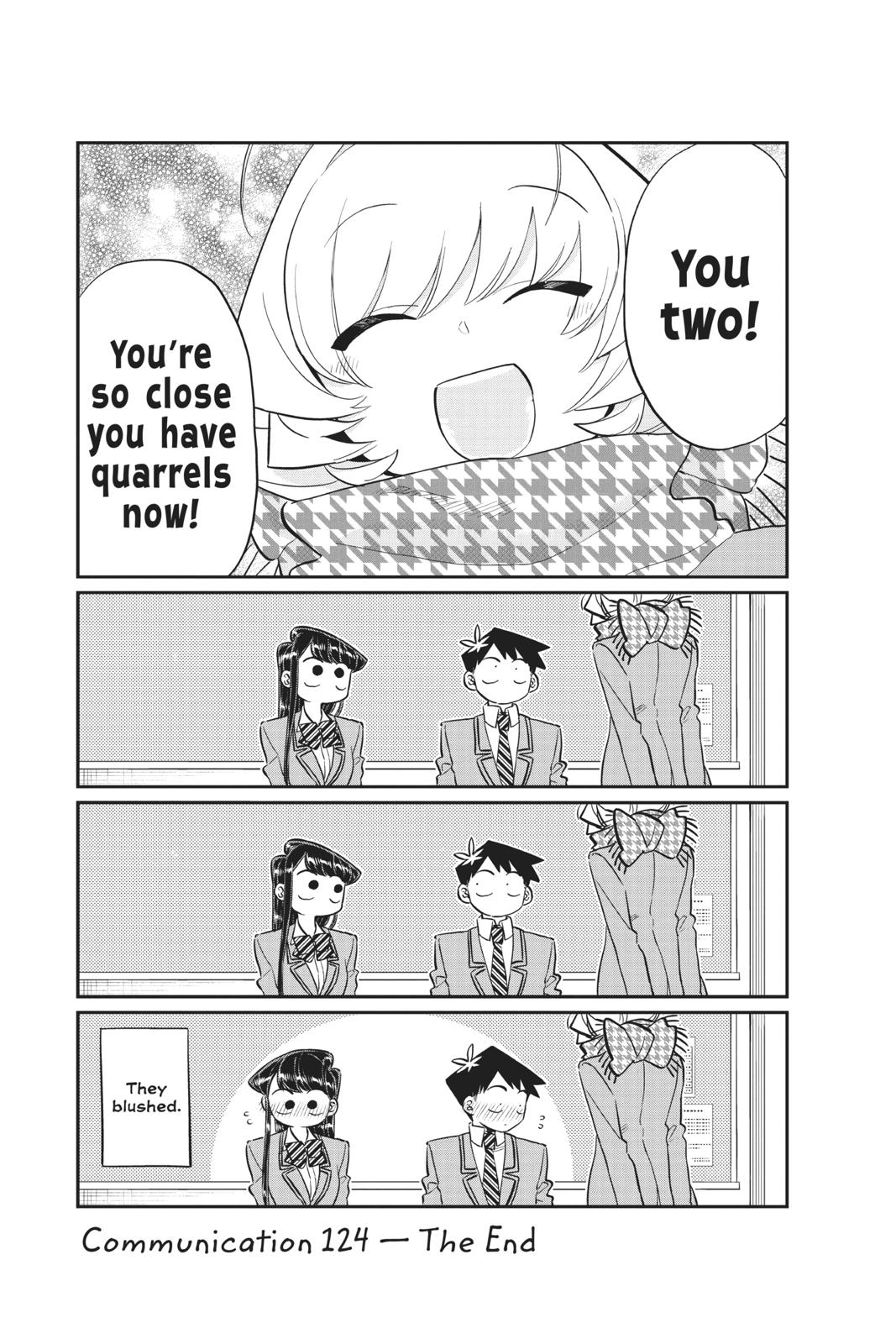 Komi Can’t Communicate Chapter 124
