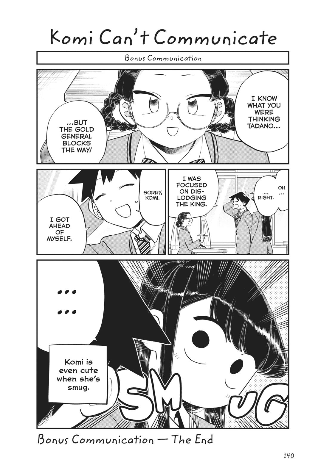 Komi Can’t Communicate Chapter 124