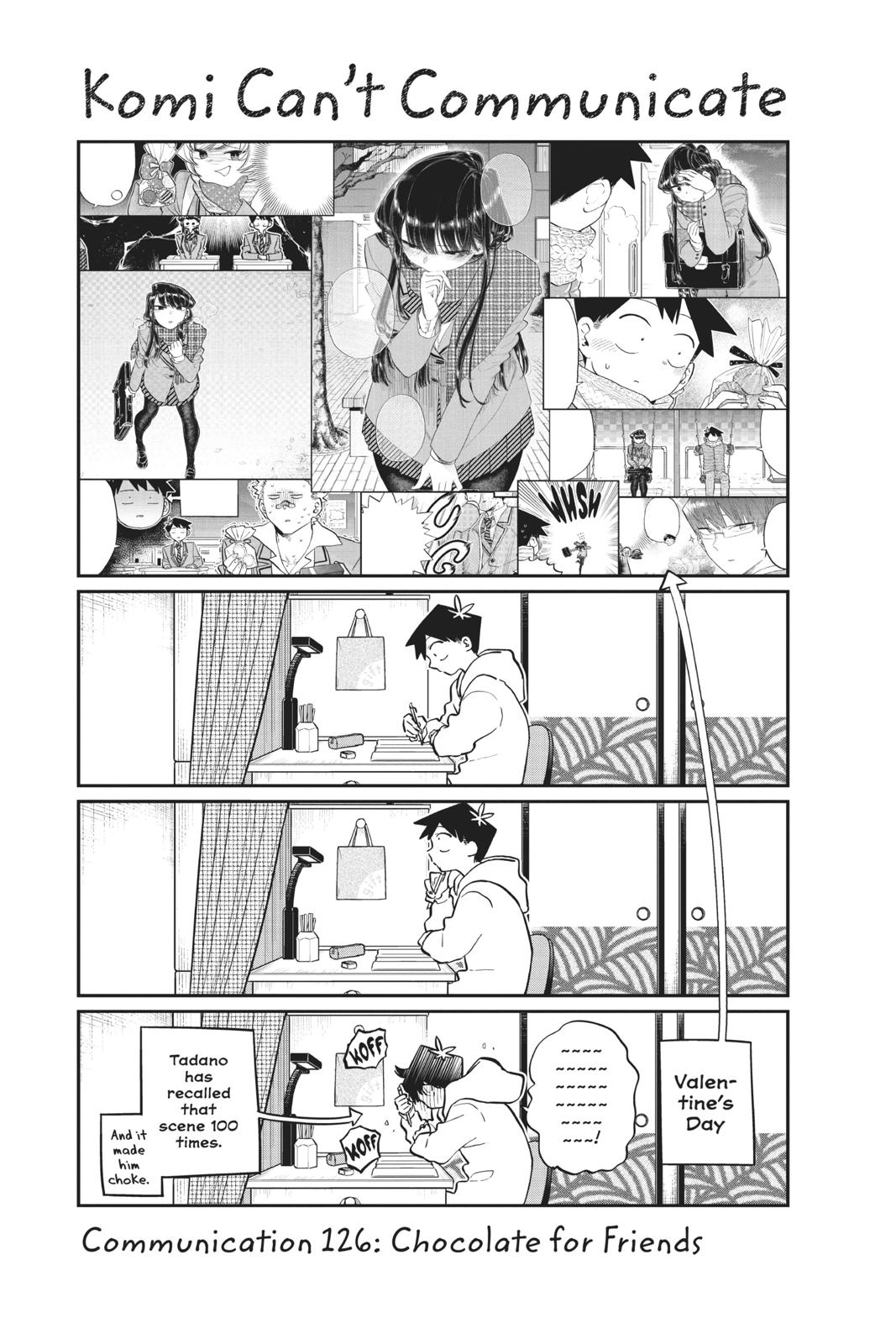 Komi Can’t Communicate Chapter 126