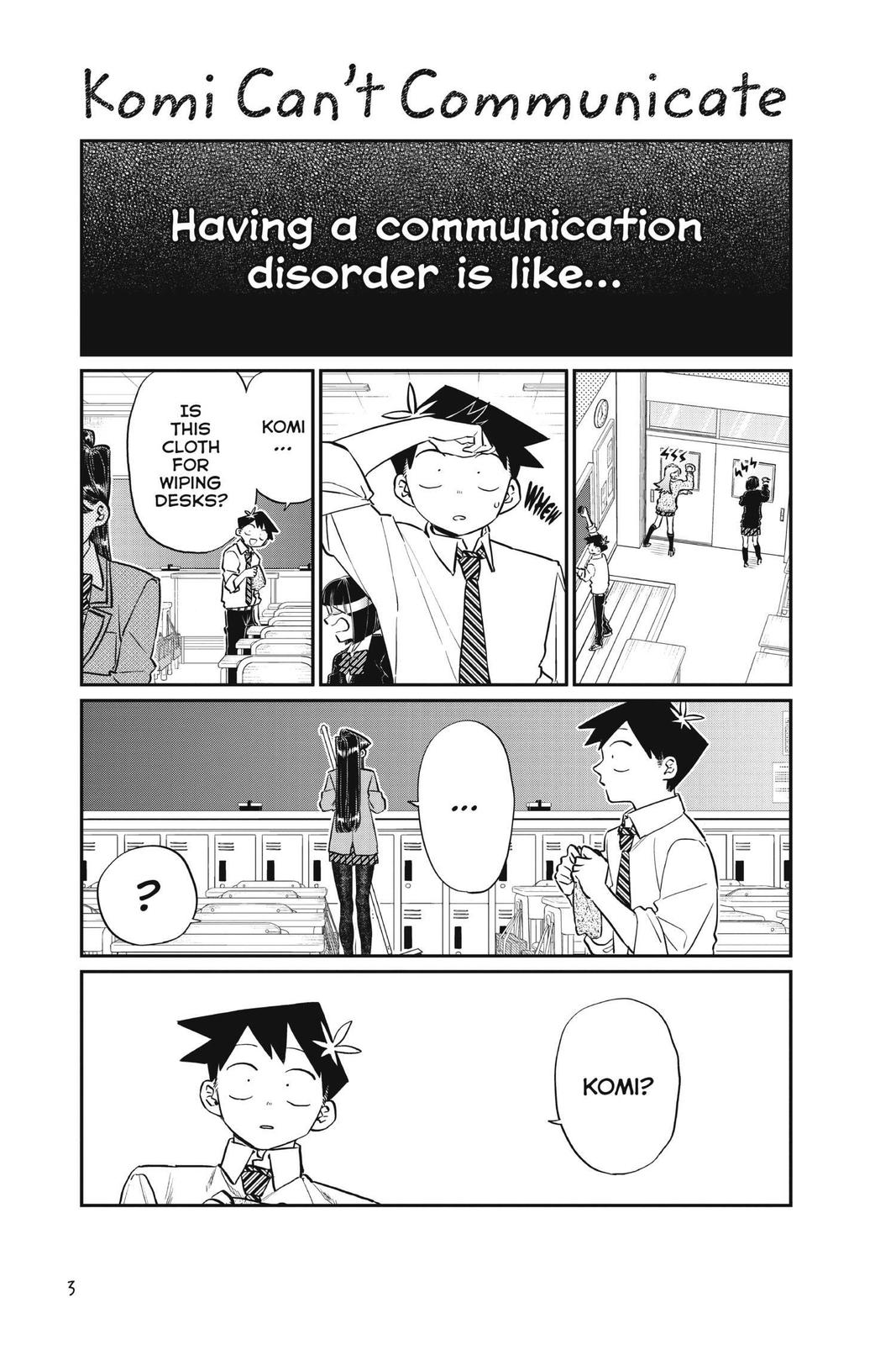 Komi Can’t Communicate Chapter 129