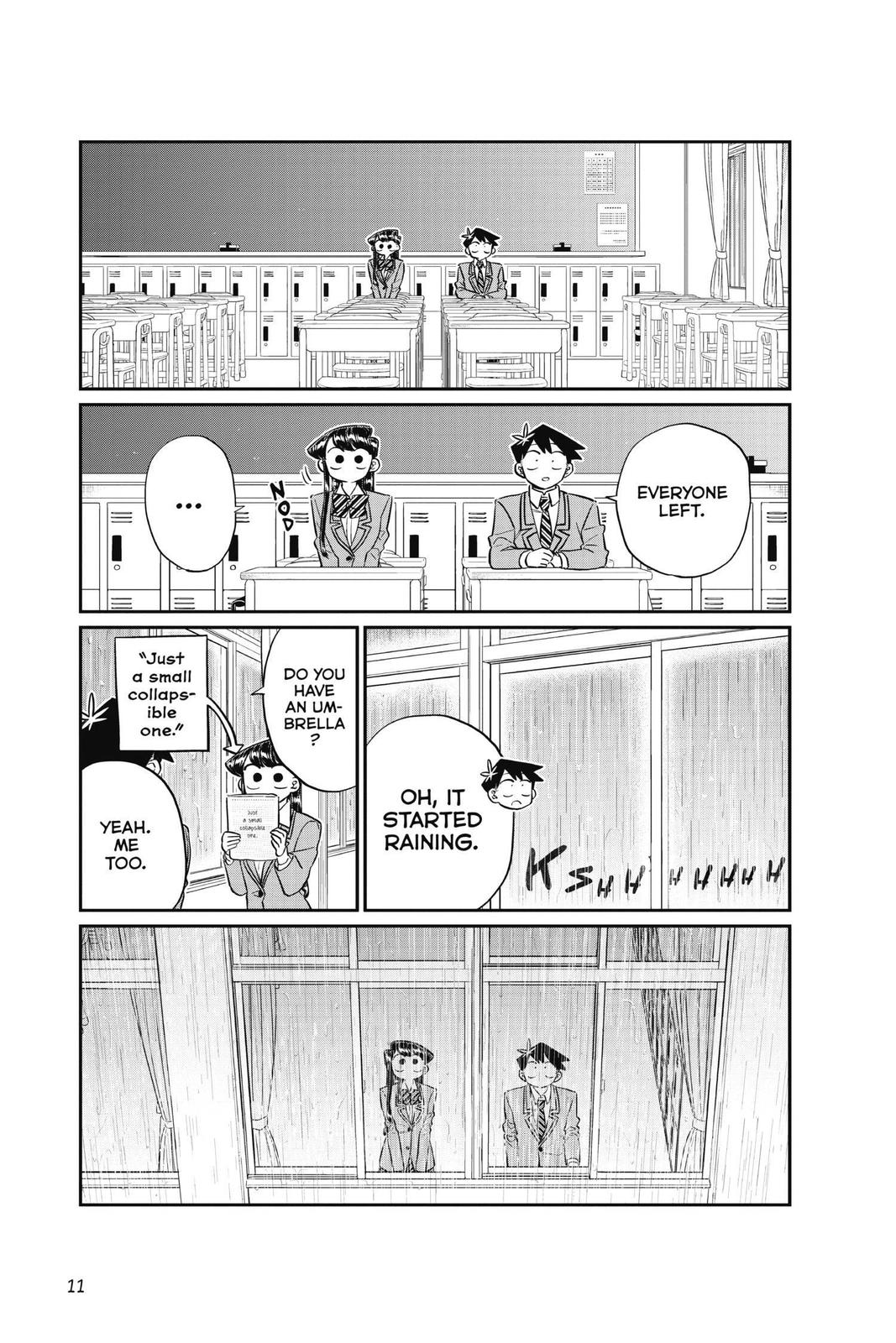 Komi Can’t Communicate Chapter 129