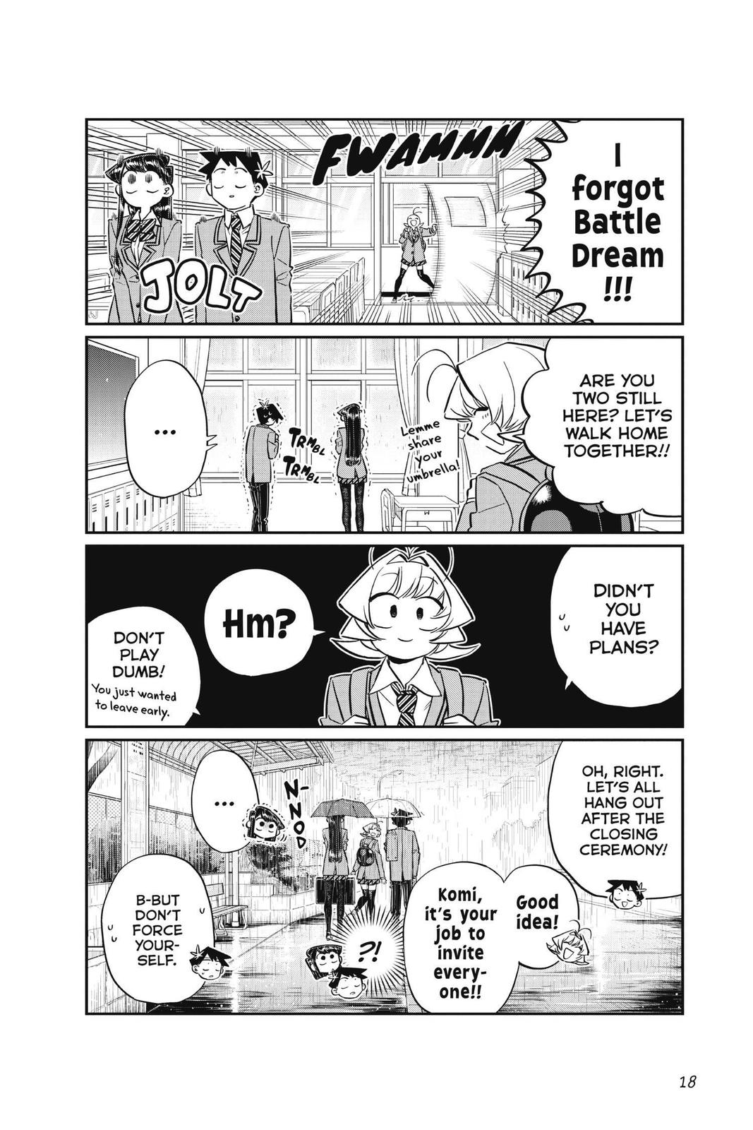 Komi Can’t Communicate Chapter 129