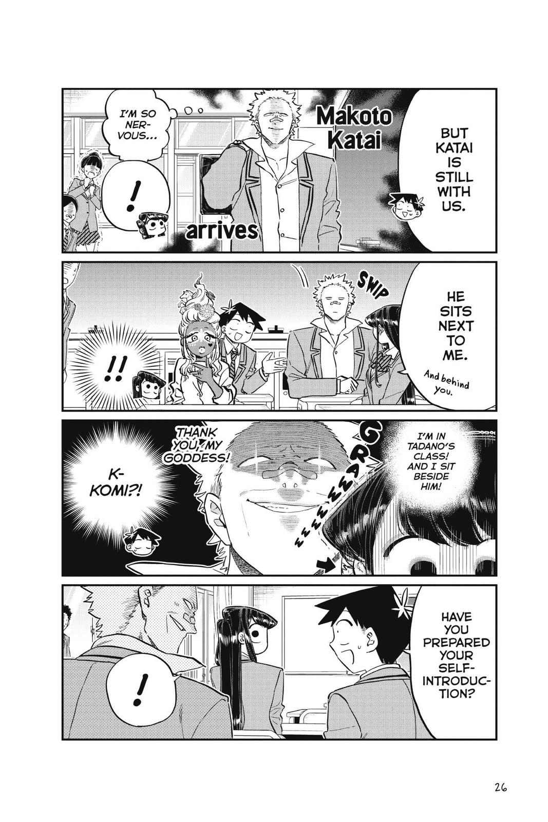 Komi Can’t Communicate Chapter 130