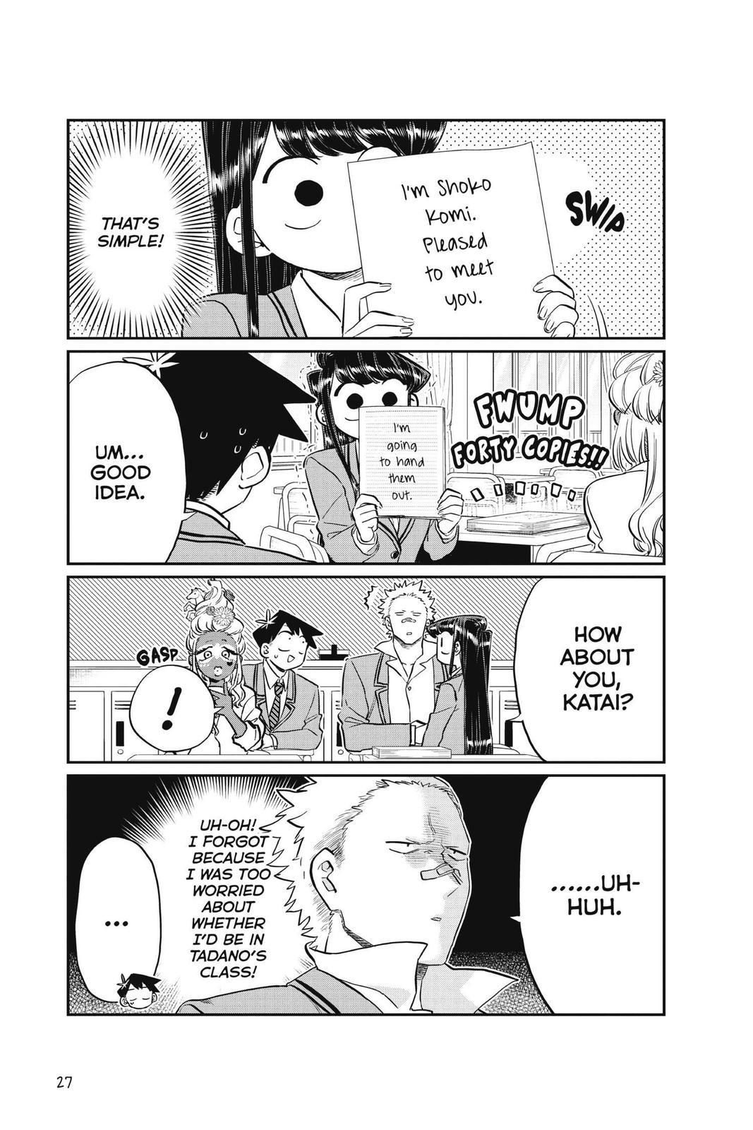 Komi Can’t Communicate Chapter 130