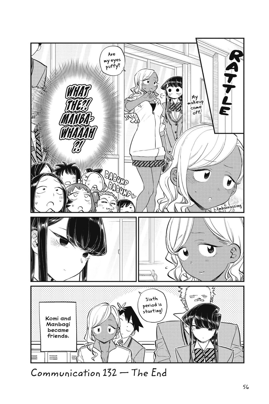 Komi Can’t Communicate Chapter 132