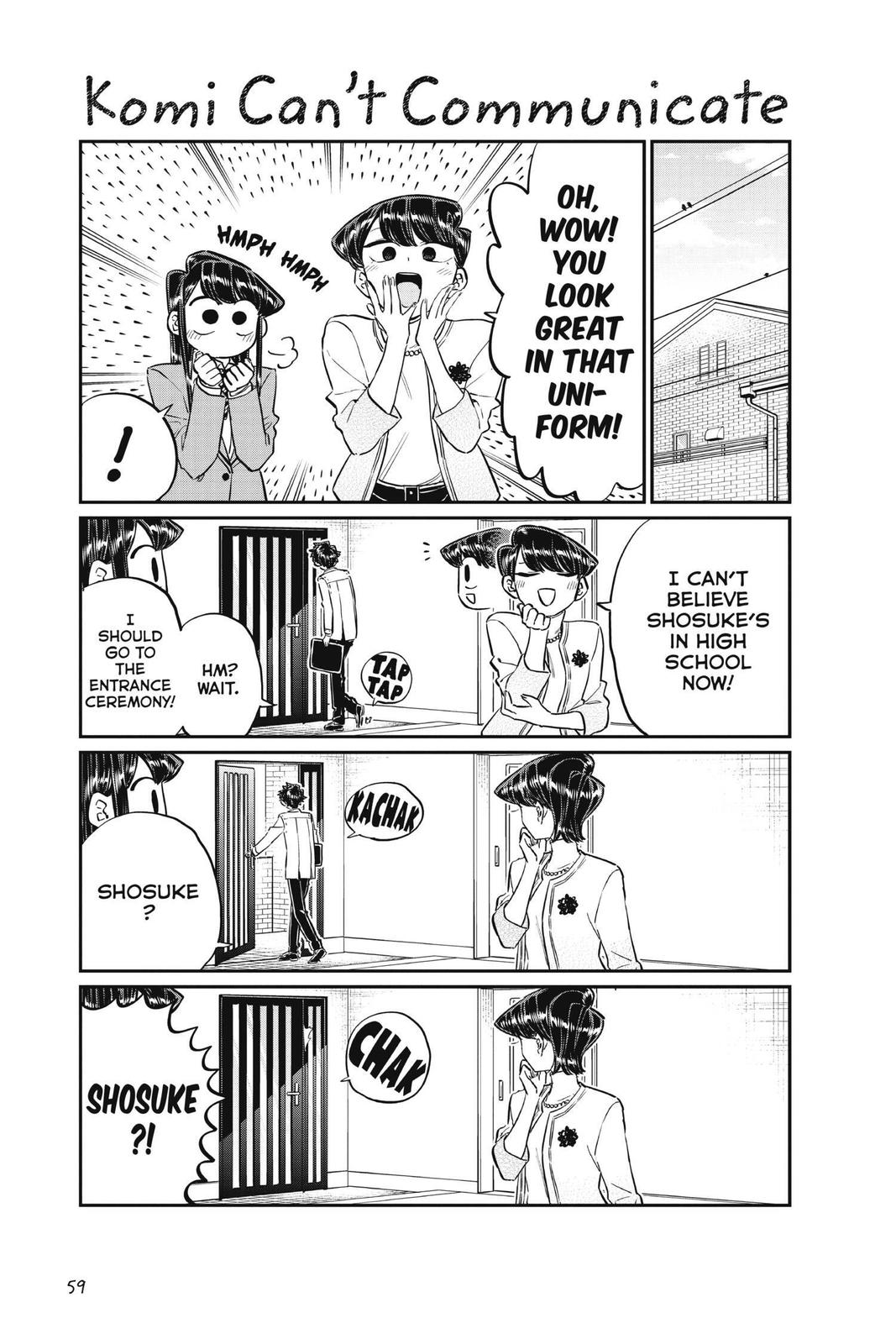Komi Can’t Communicate Chapter 133