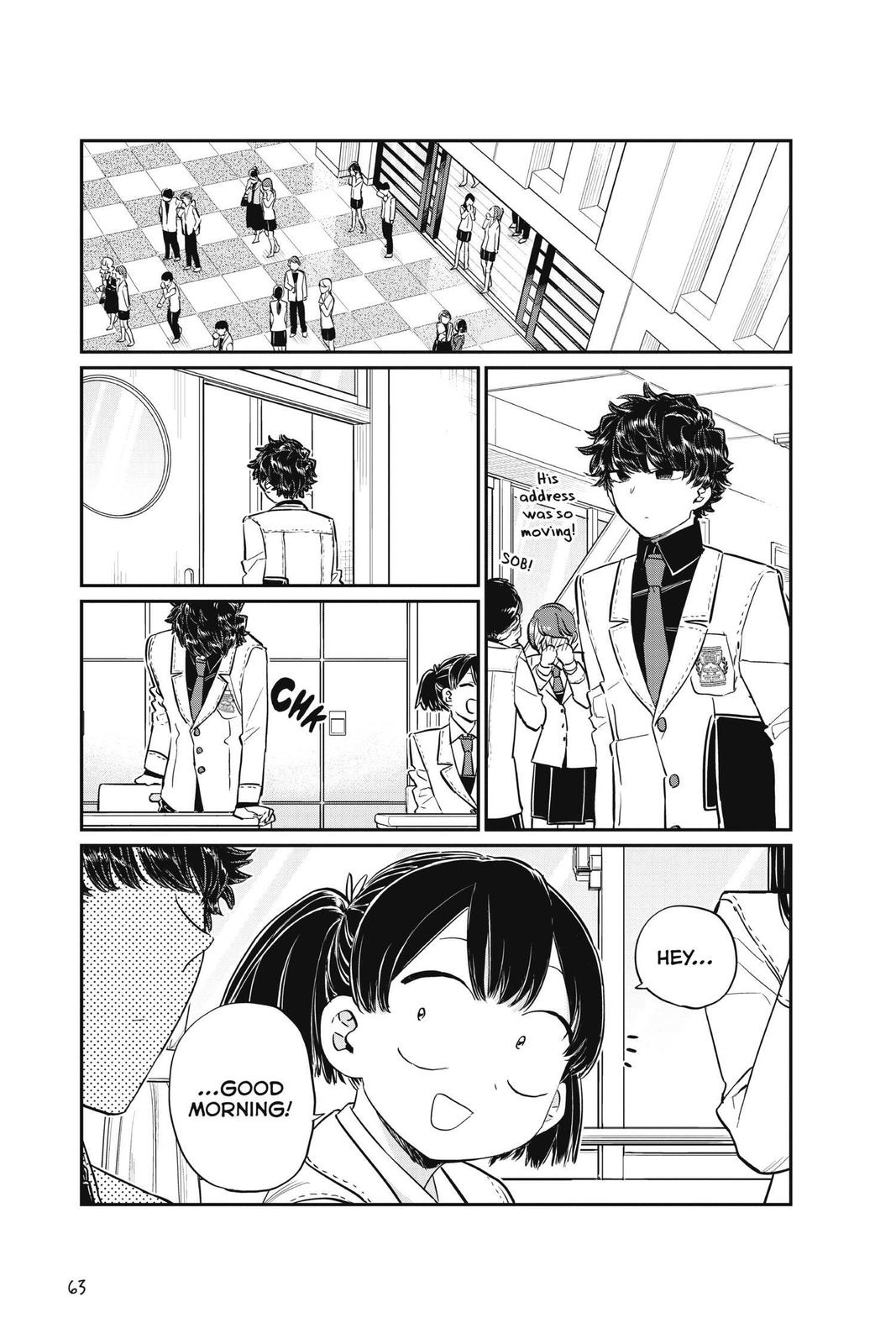 Komi Can’t Communicate Chapter 133