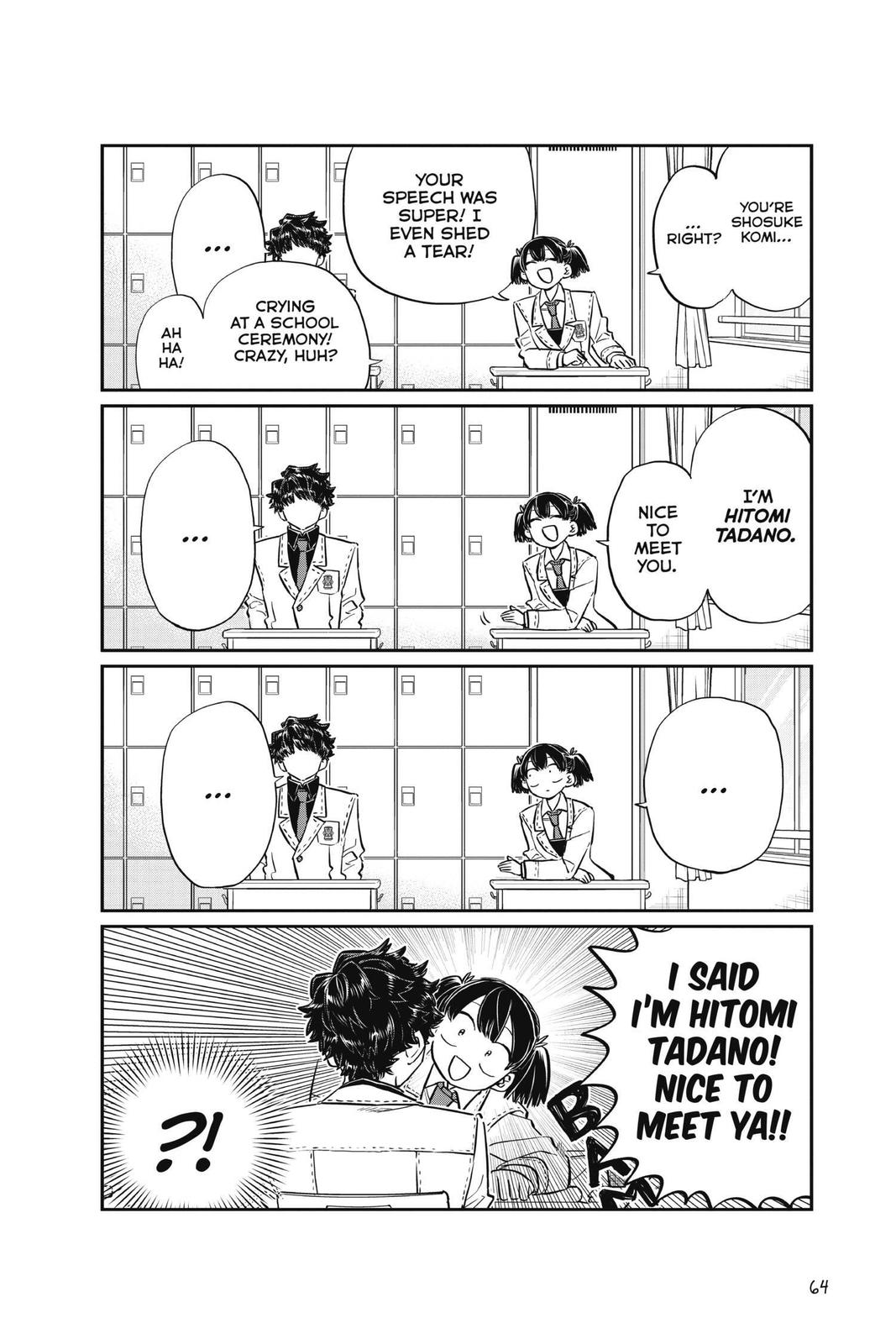 Komi Can’t Communicate Chapter 133