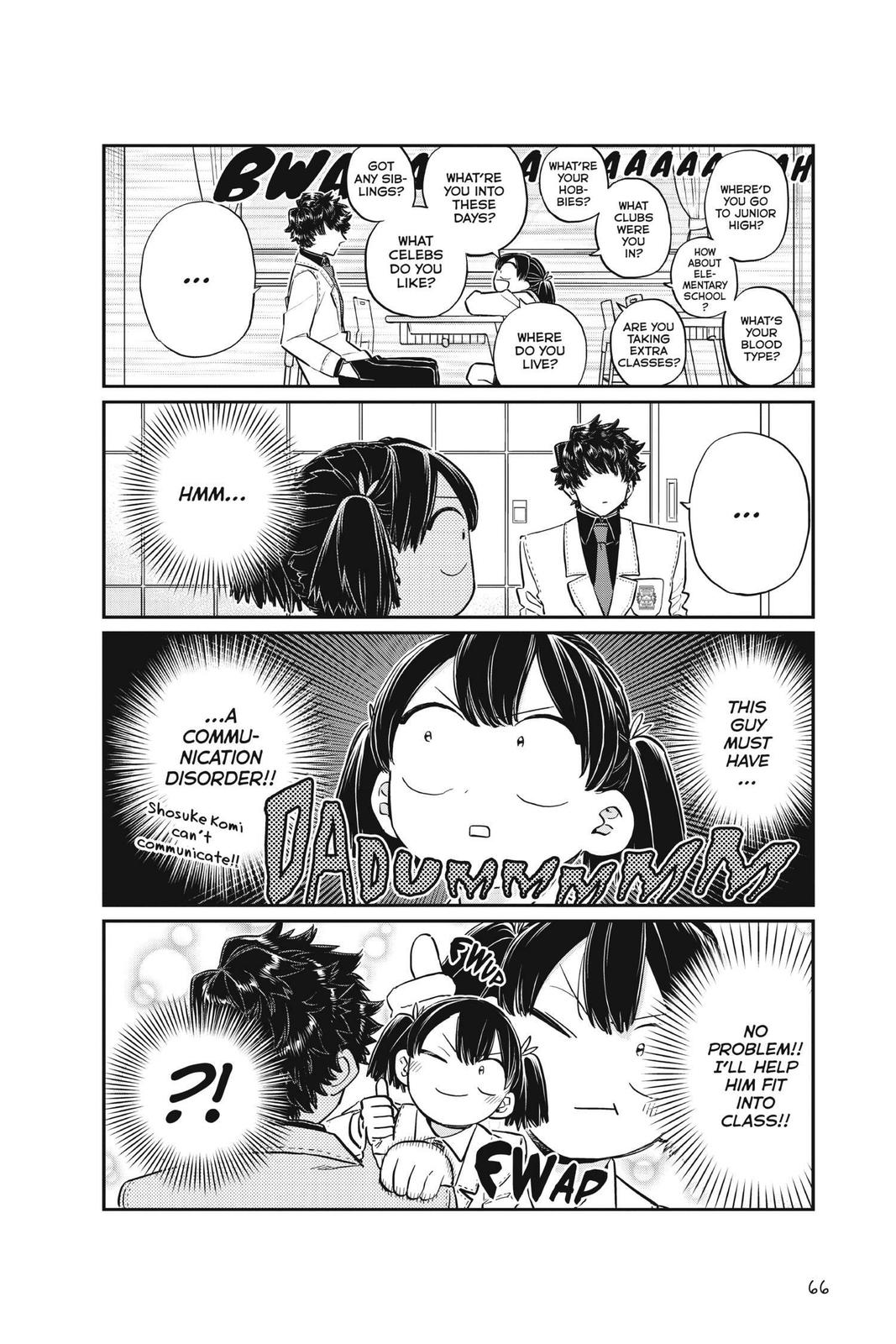 Komi Can’t Communicate Chapter 133