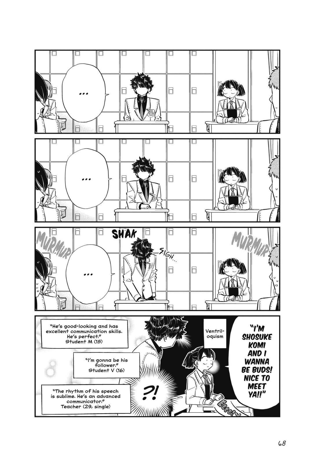 Komi Can’t Communicate Chapter 133