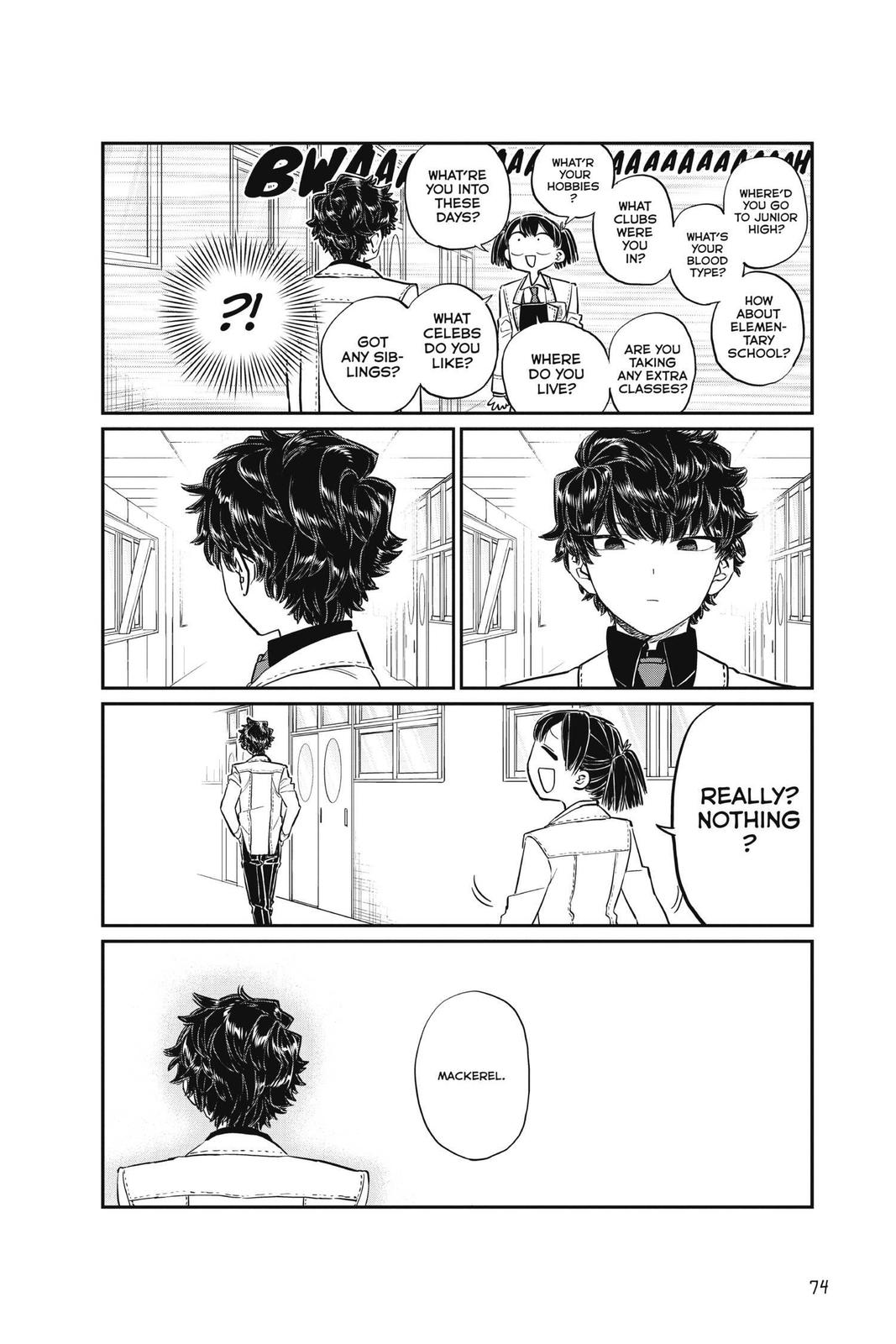 Komi Can’t Communicate Chapter 133