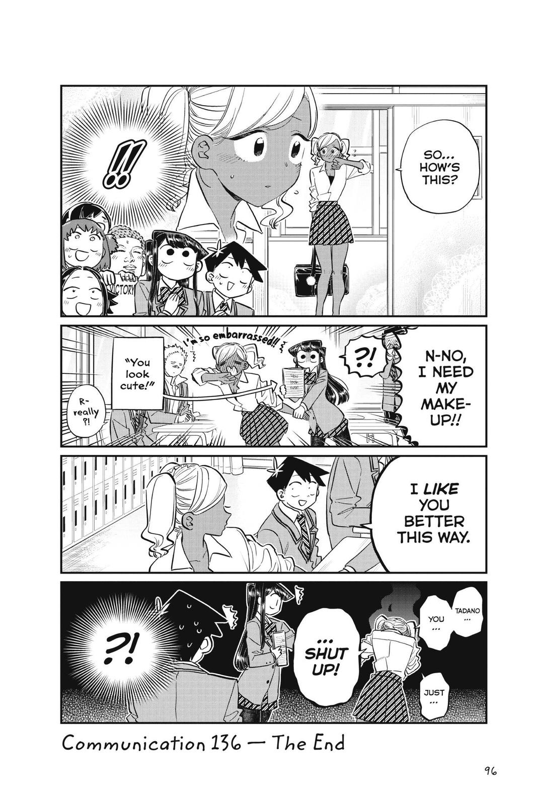Komi Can’t Communicate Chapter 136