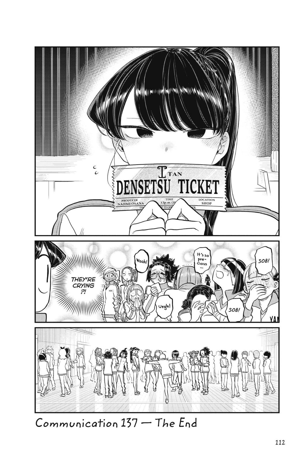 Komi Can’t Communicate Chapter 137