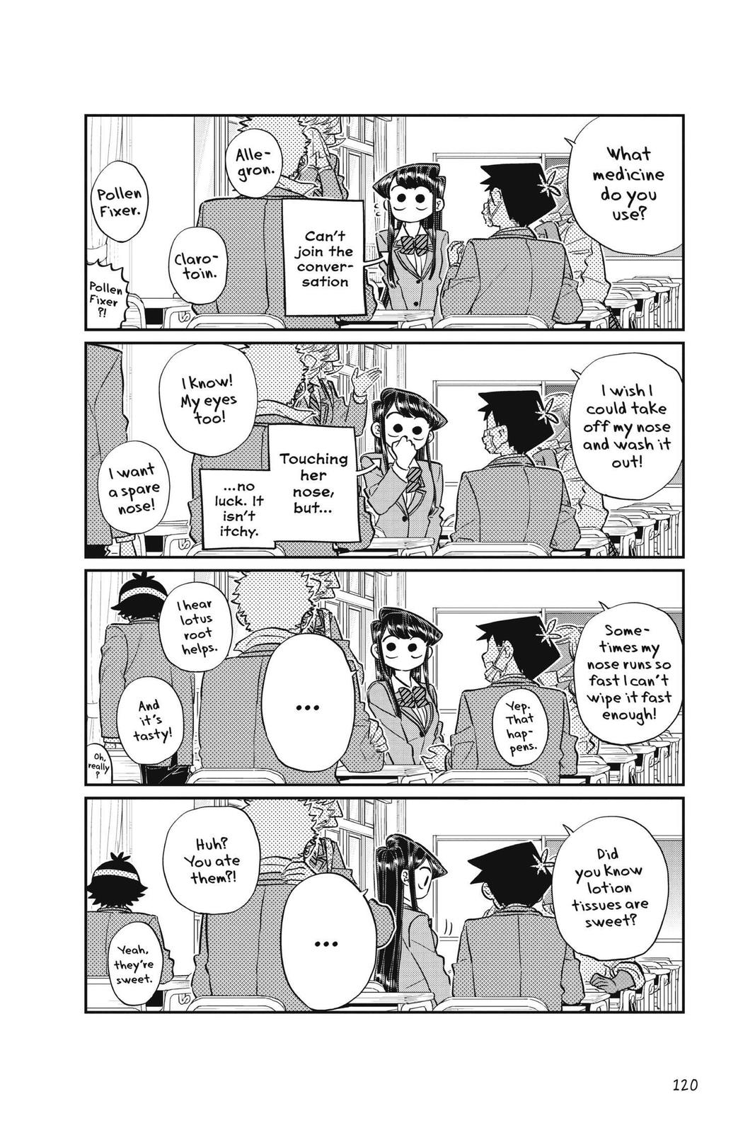 Komi Can’t Communicate Chapter 138
