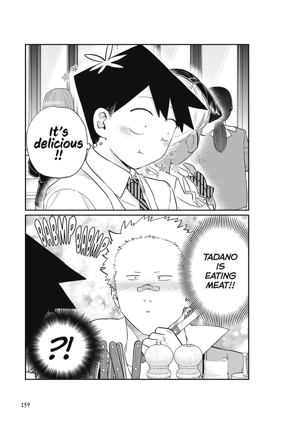 Komi Can’t Communicate Chapter 139