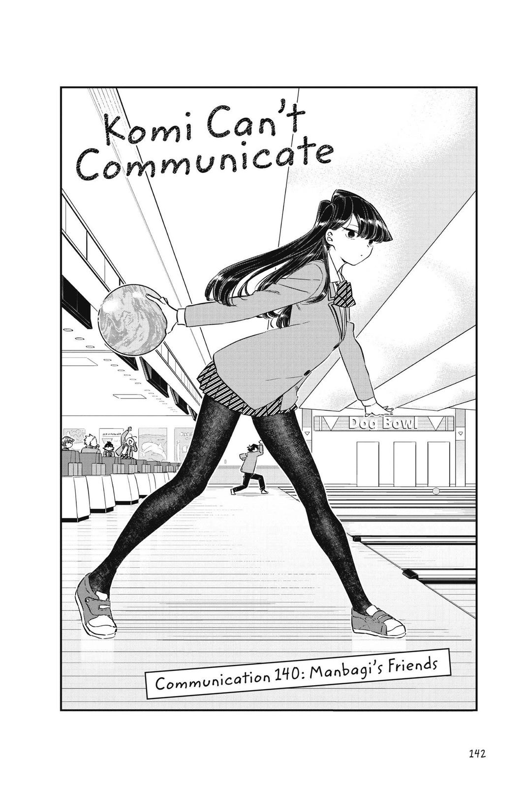 Komi Can’t Communicate Chapter 140