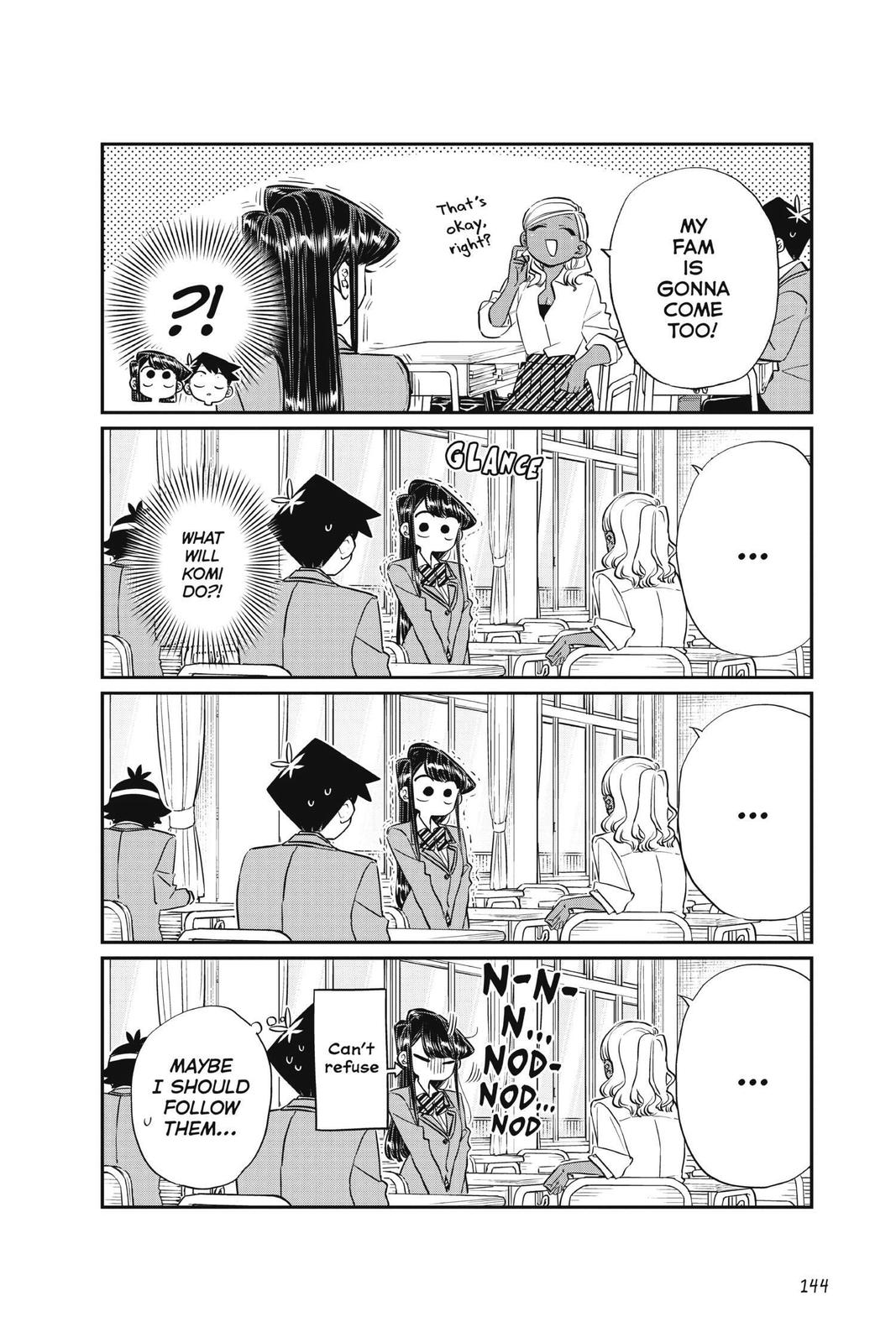 Komi Can’t Communicate Chapter 140