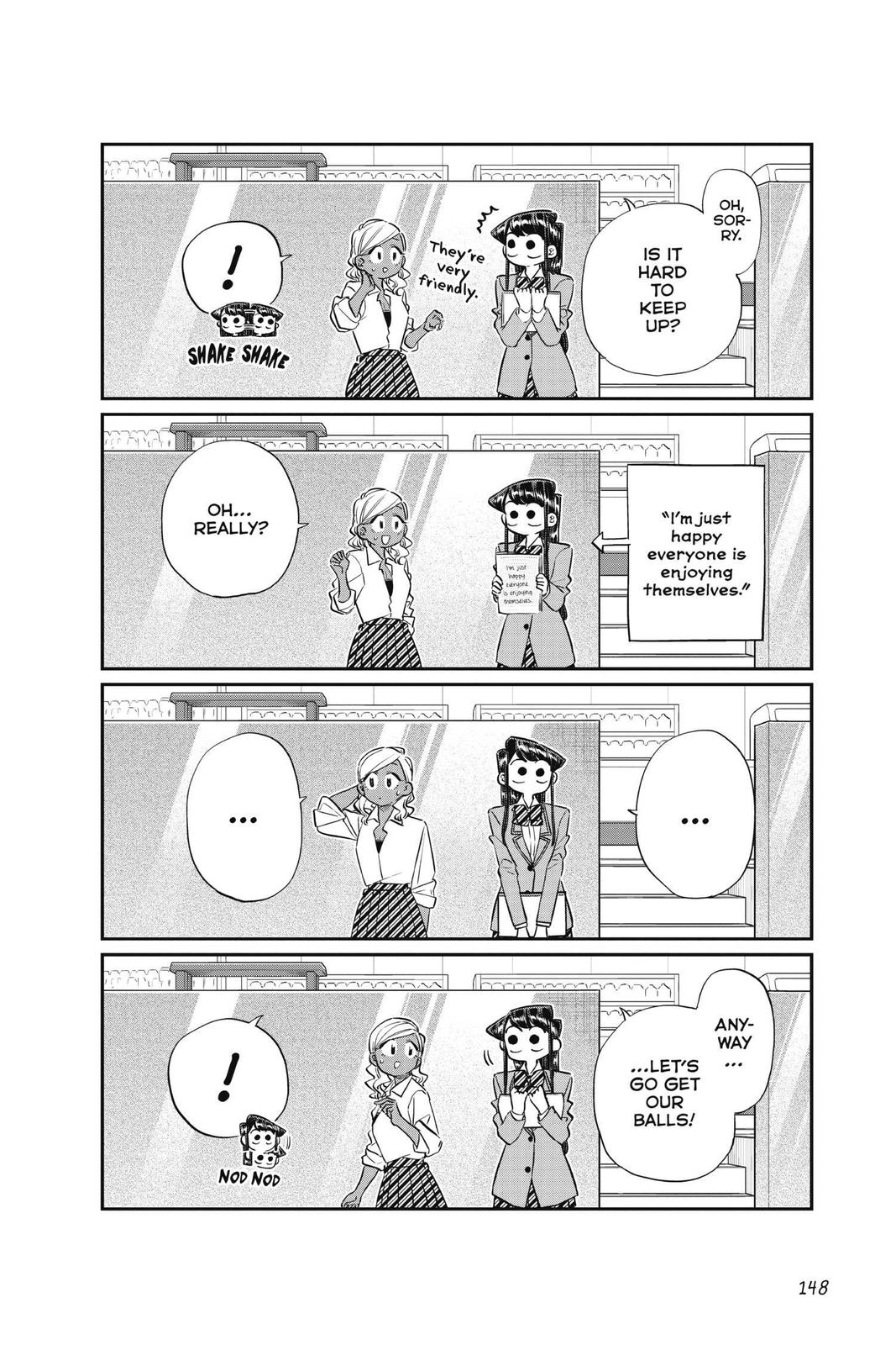 Komi Can’t Communicate Chapter 140