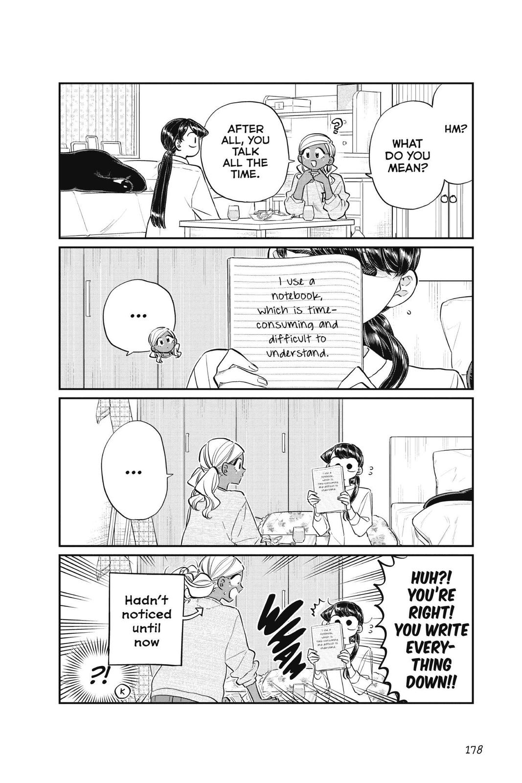 Komi Can’t Communicate Chapter 142
