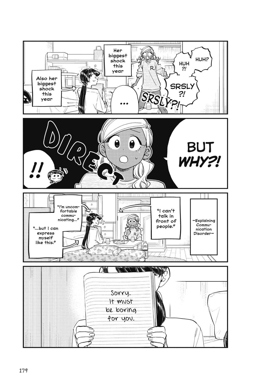 Komi Can’t Communicate Chapter 142