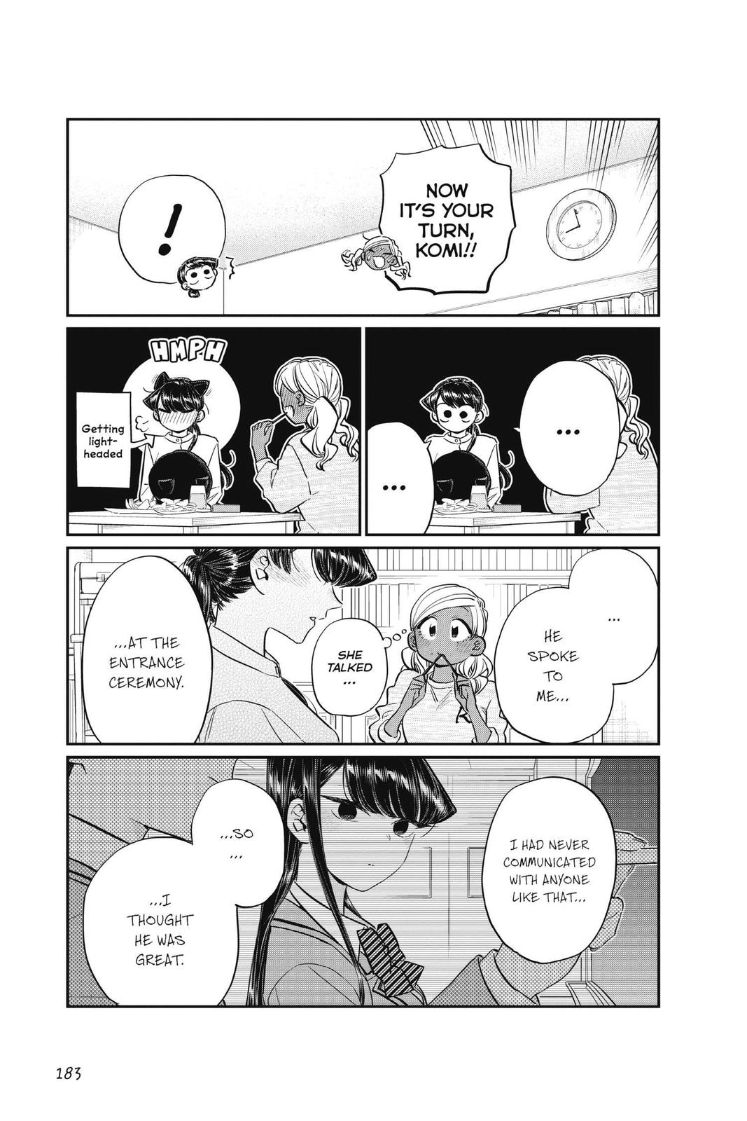 Komi Can’t Communicate Chapter 142