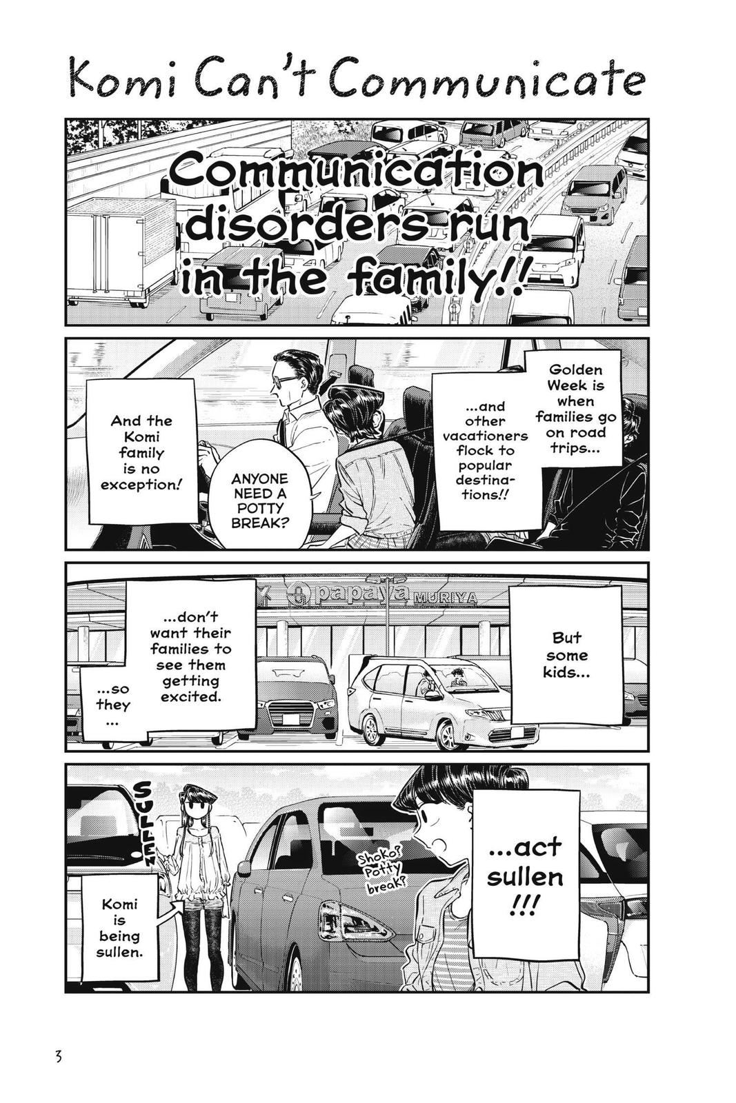 Komi Can’t Communicate Chapter 143