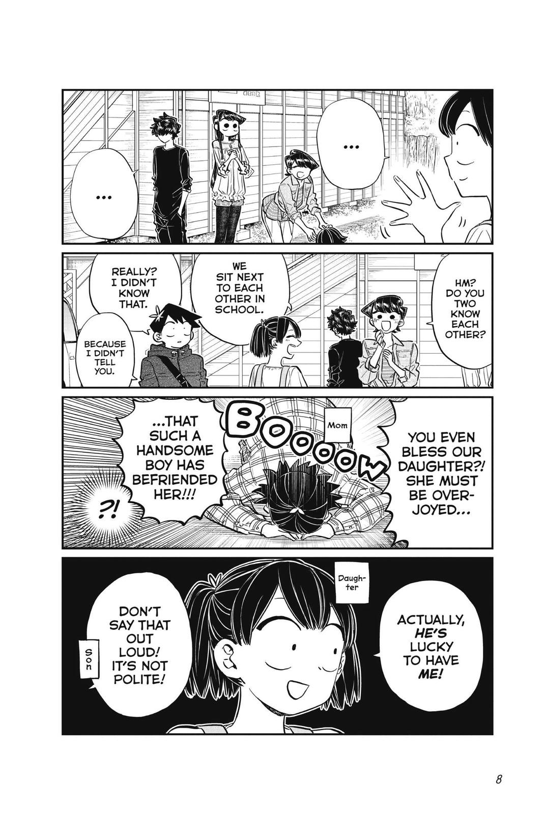 Komi Can’t Communicate Chapter 143
