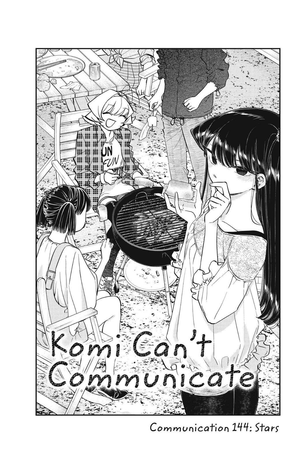 Komi Can’t Communicate Chapter 144