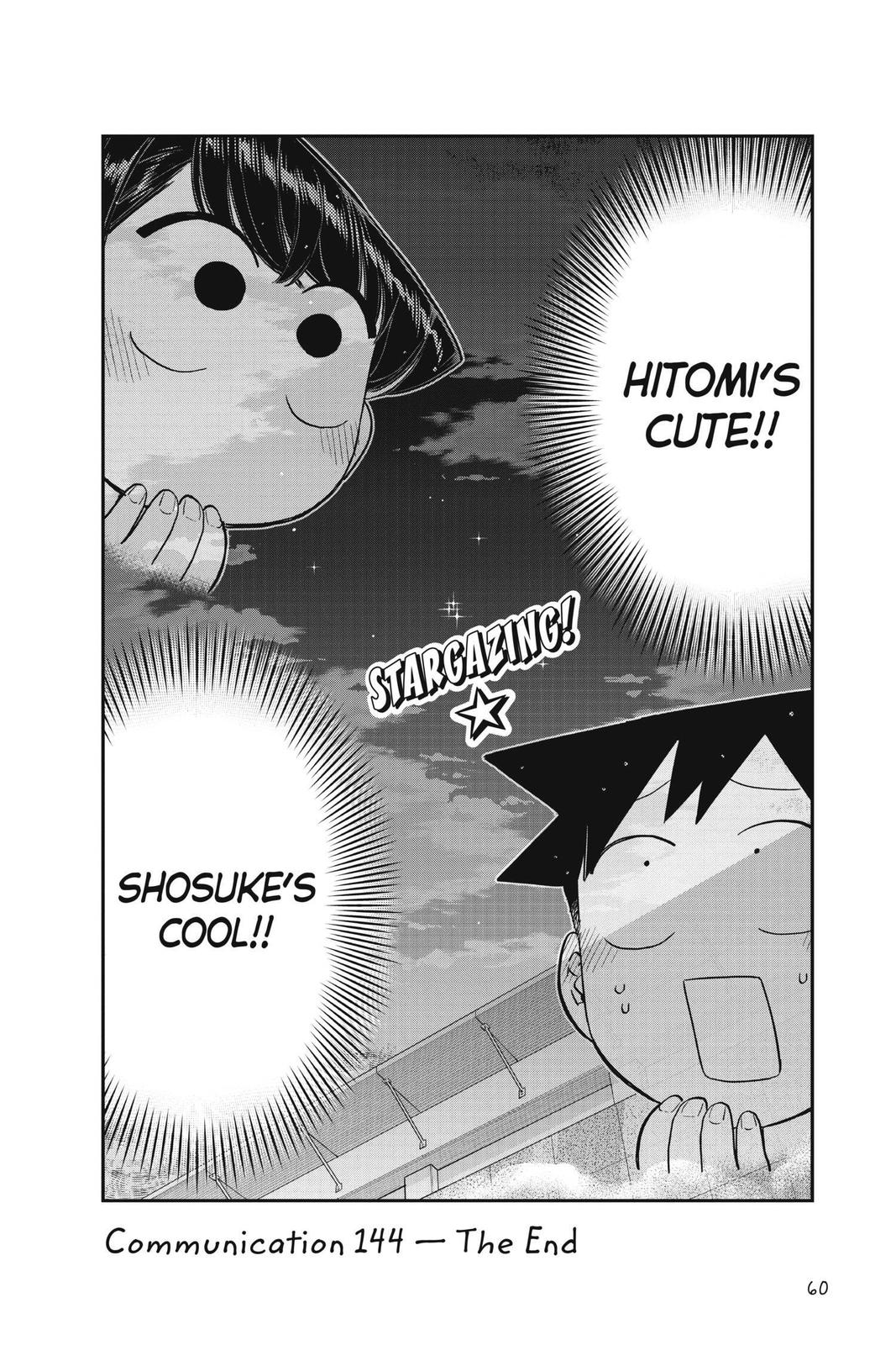 Komi Can’t Communicate Chapter 144