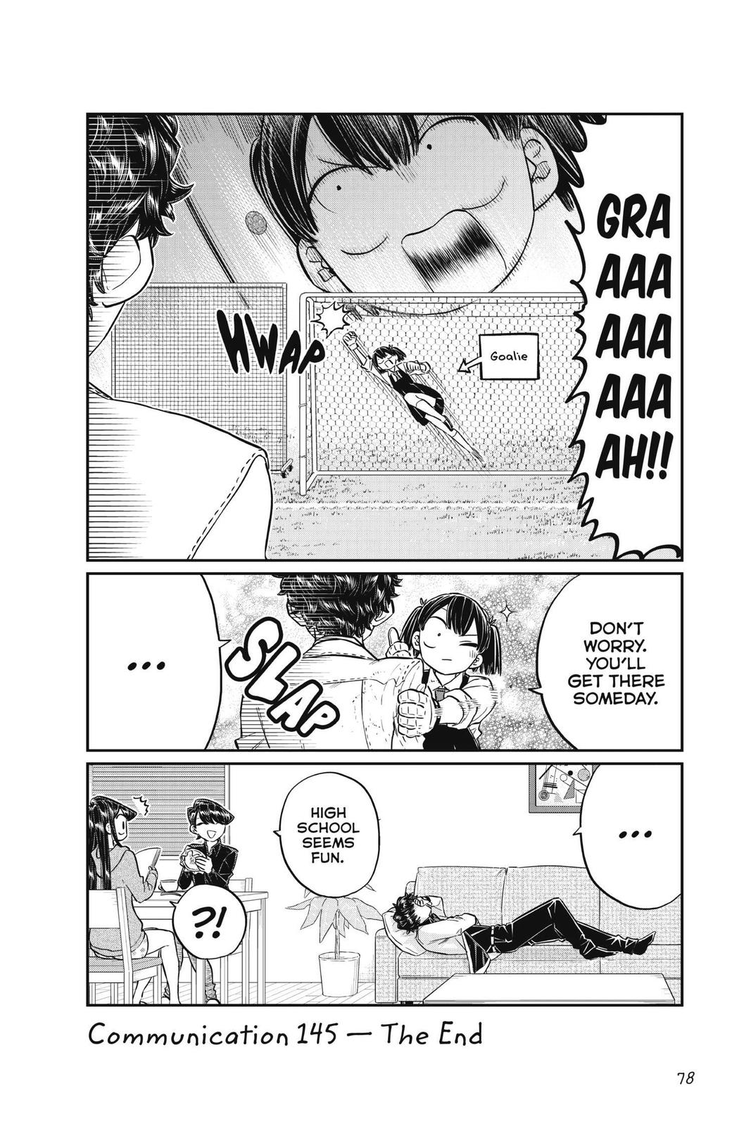 Komi Can’t Communicate Chapter 145