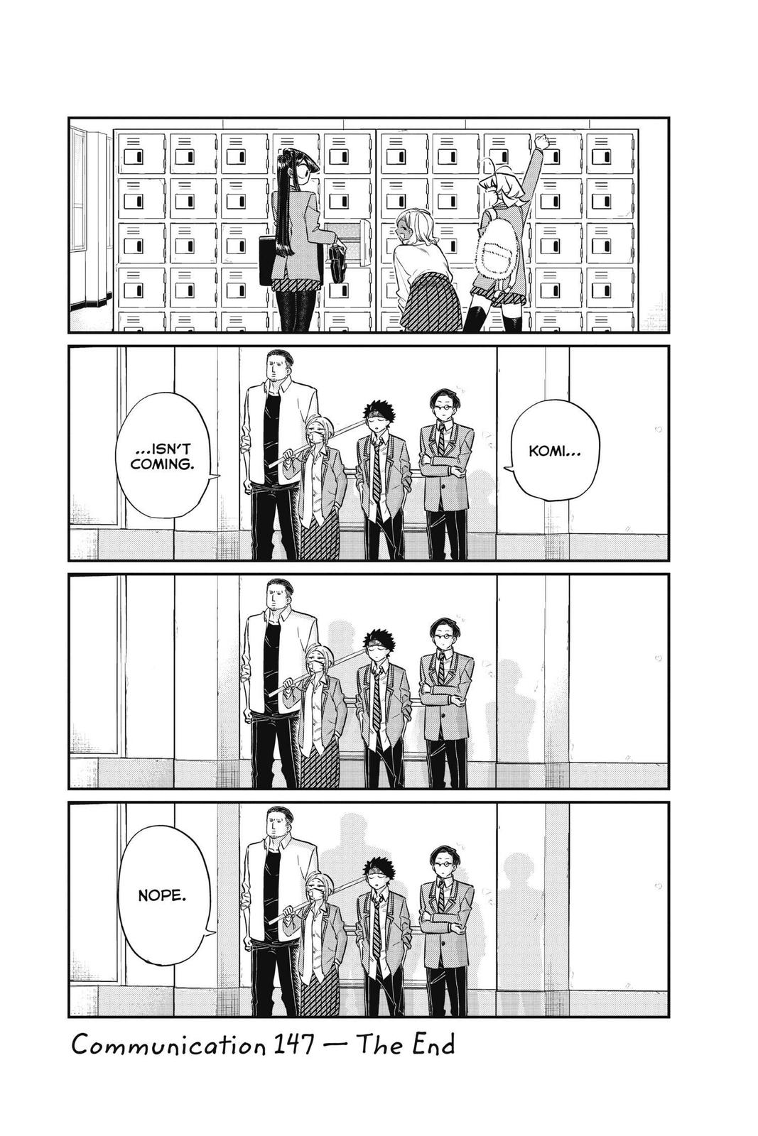 Komi Can’t Communicate Chapter 147