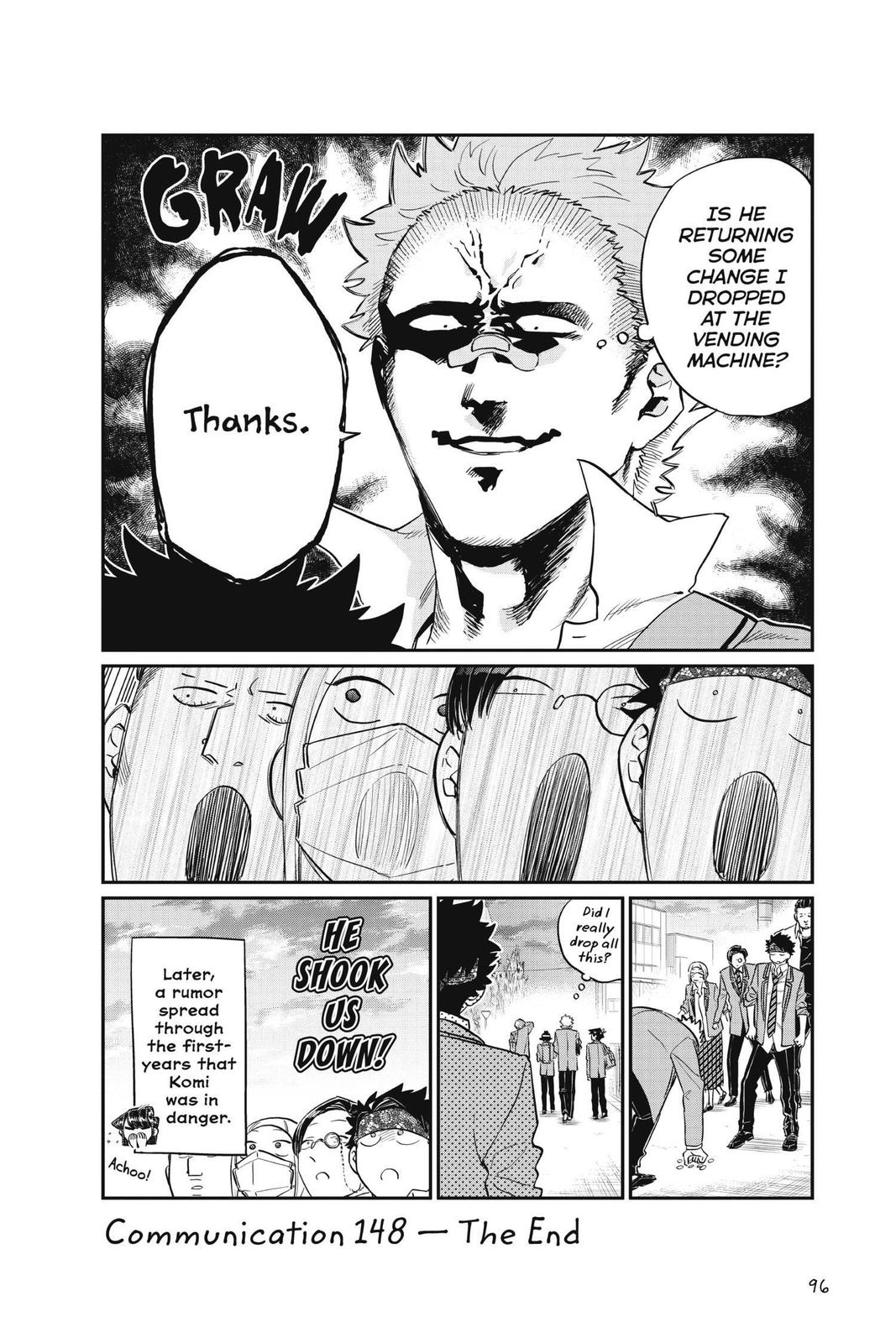 Komi Can’t Communicate Chapter 148