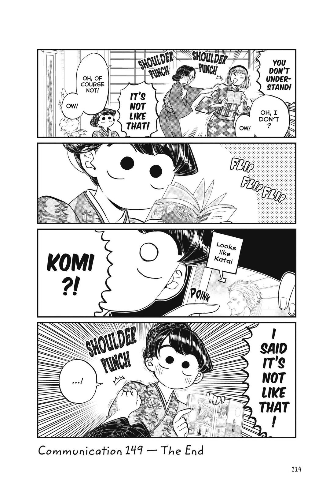 Komi Can’t Communicate Chapter 149