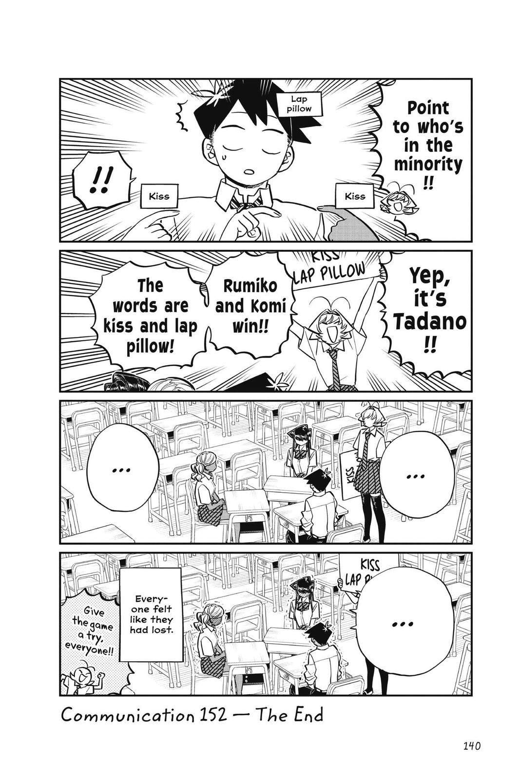 Komi Can’t Communicate Chapter 152