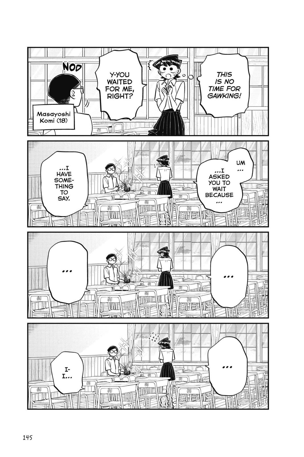 Komi Can’t Communicate Chapter 153