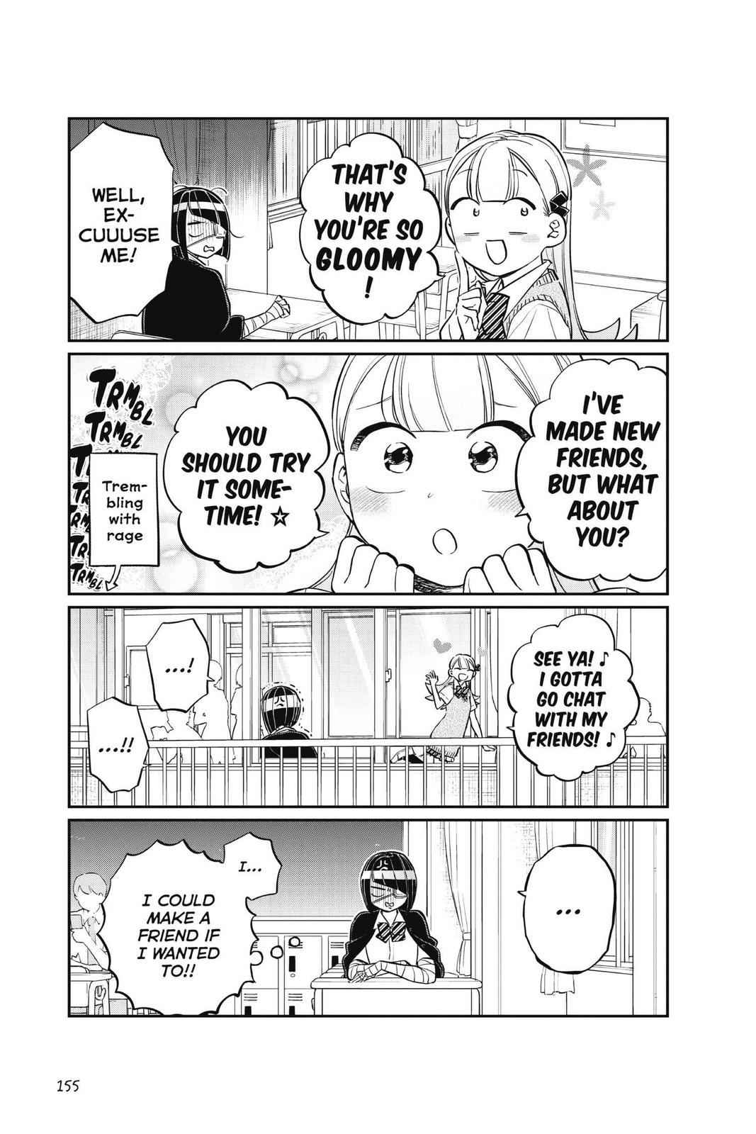 Komi Can’t Communicate Chapter 154