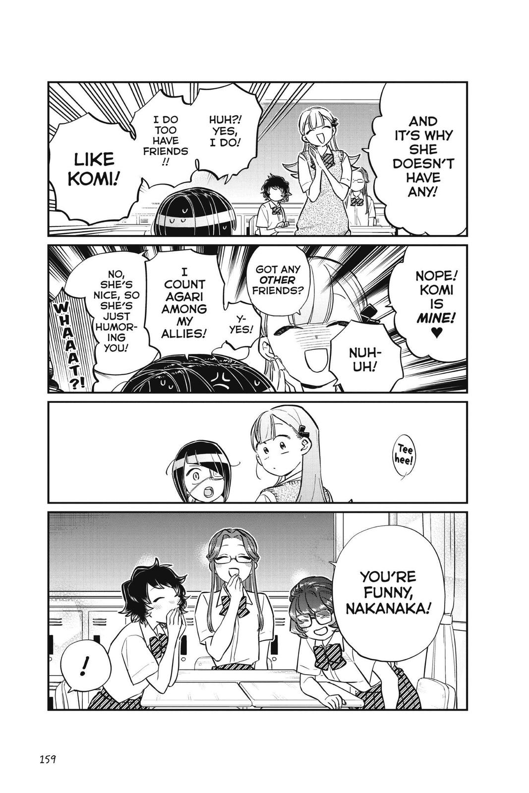 Komi Can’t Communicate Chapter 154