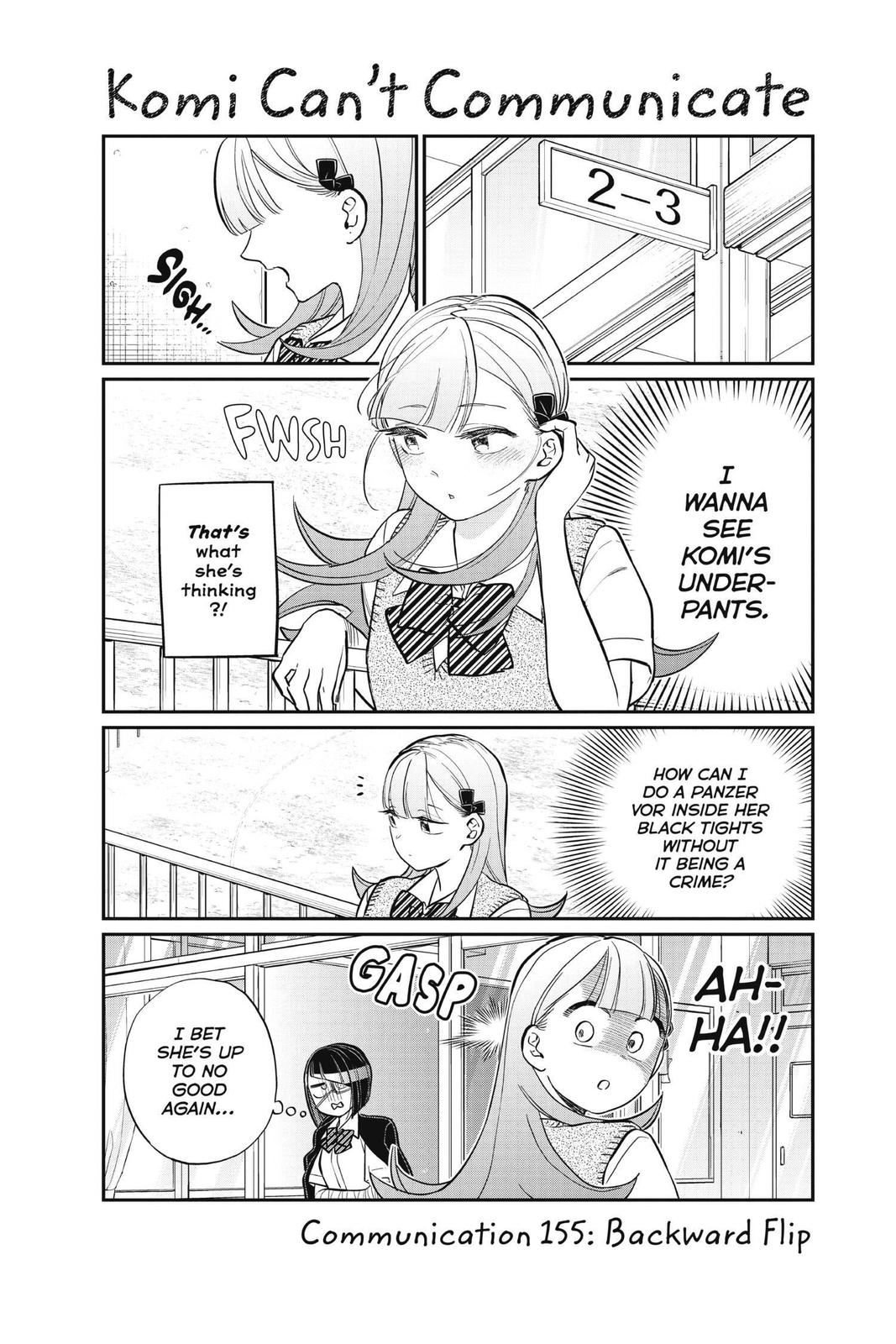 Komi Can’t Communicate Chapter 155