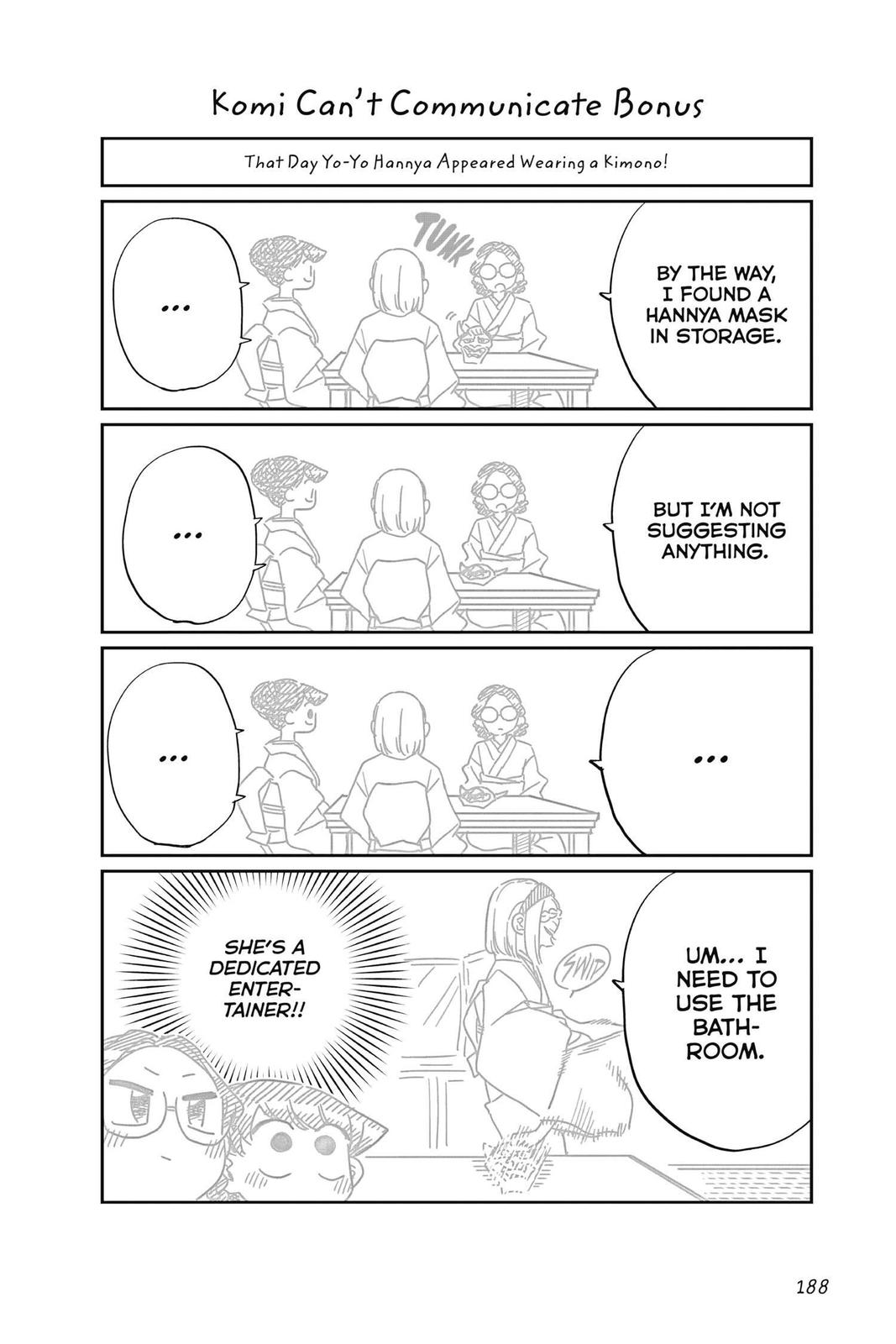 Komi Can’t Communicate Chapter 157