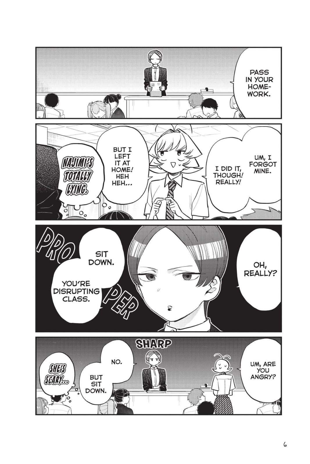 Komi Can’t Communicate Chapter 158