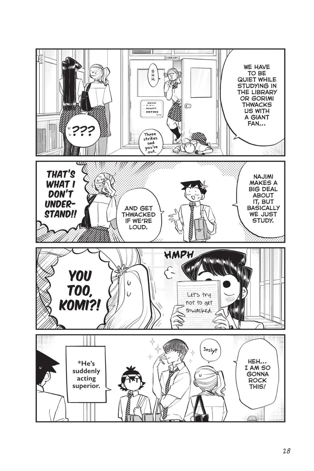 Komi Can’t Communicate Chapter 159