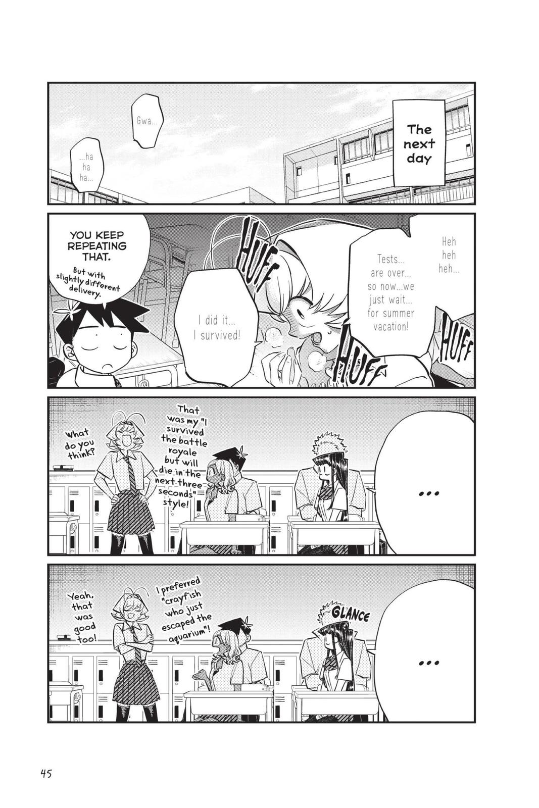 Komi Can’t Communicate Chapter 160