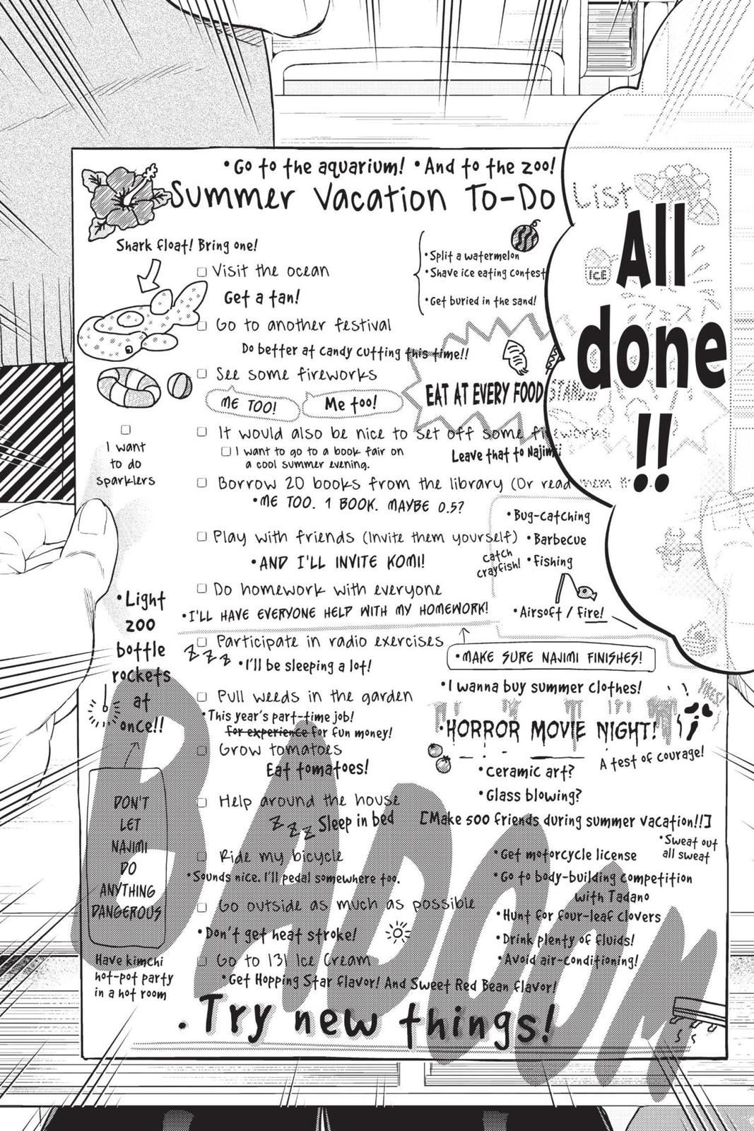 Komi Can’t Communicate Chapter 160