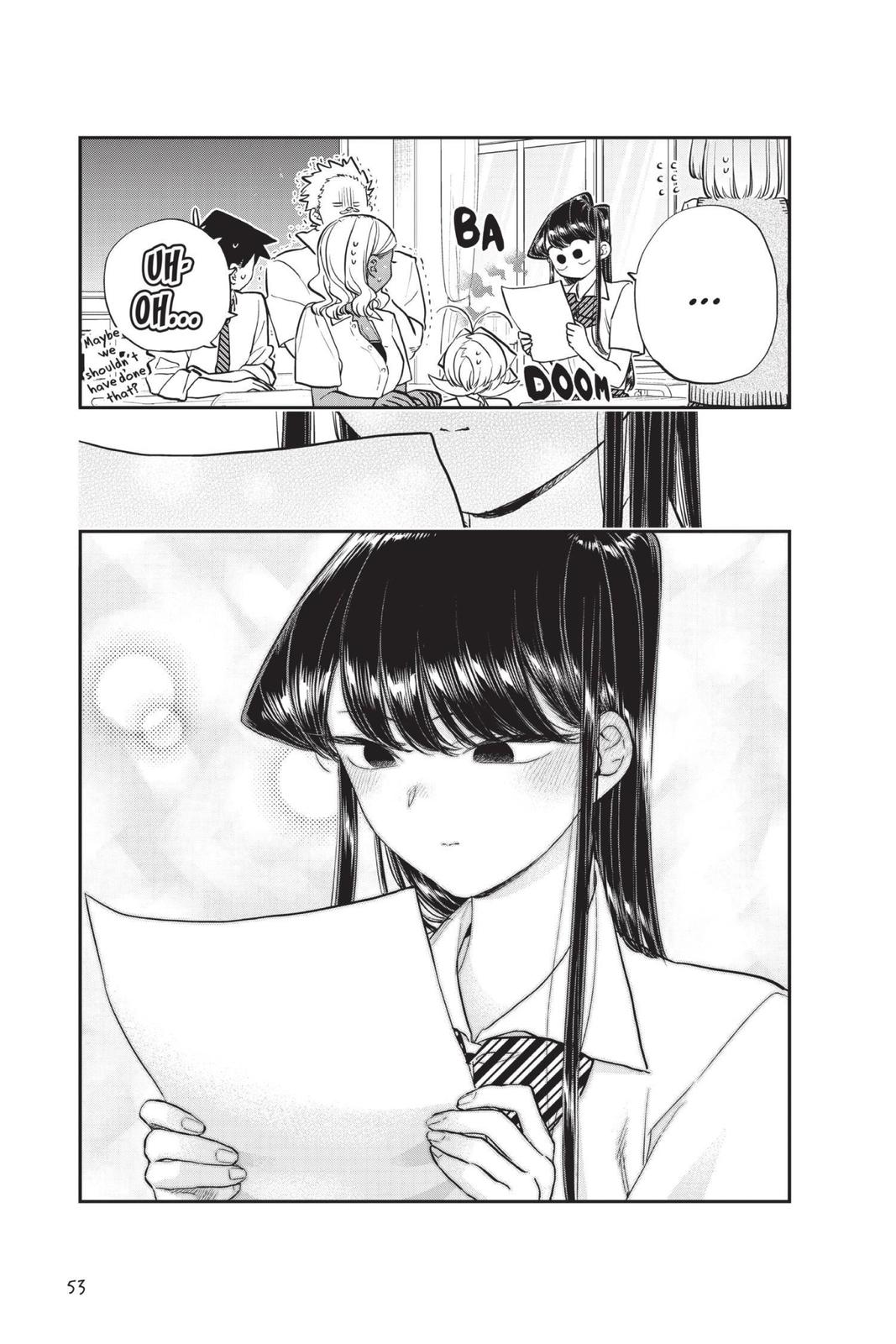 Komi Can’t Communicate Chapter 160