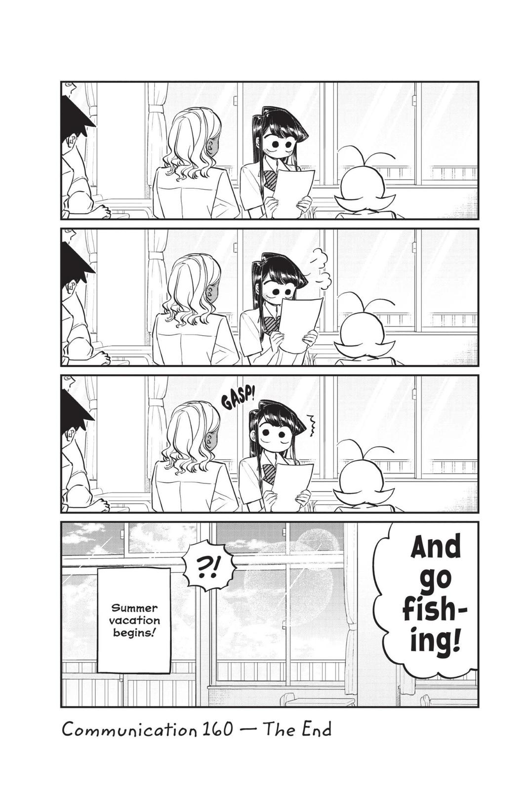 Komi Can’t Communicate Chapter 160